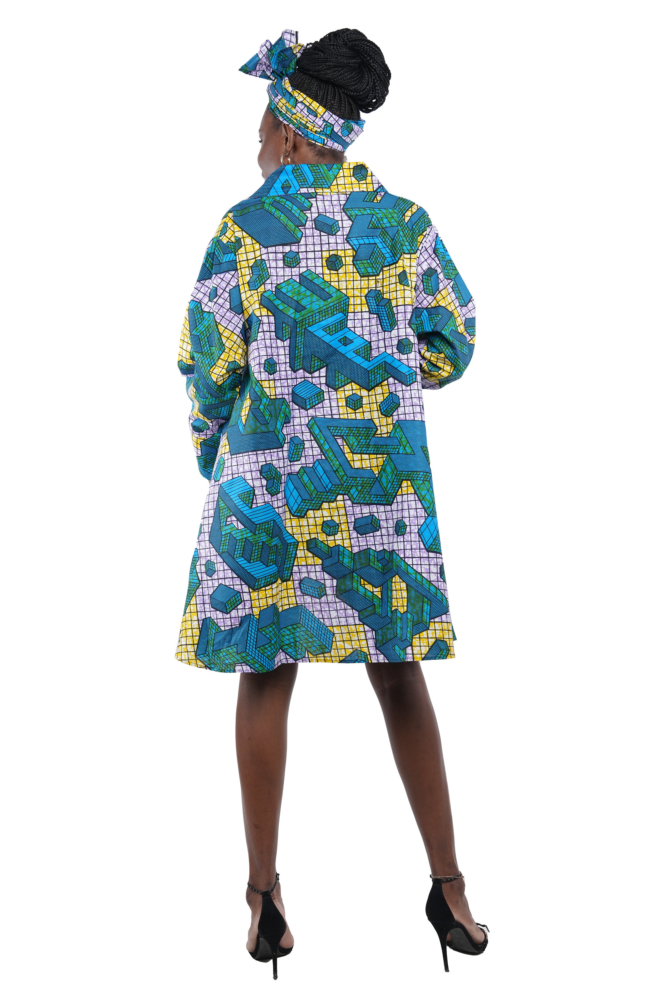 Toggle Button Ladies Dress