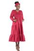 African smocked maxi tiered dress with long sleeves and headwrap
Cotton V-neck African maxi dress with pockets
Afrocentric long sleeve tiered dress one size fits most
African dresses for women