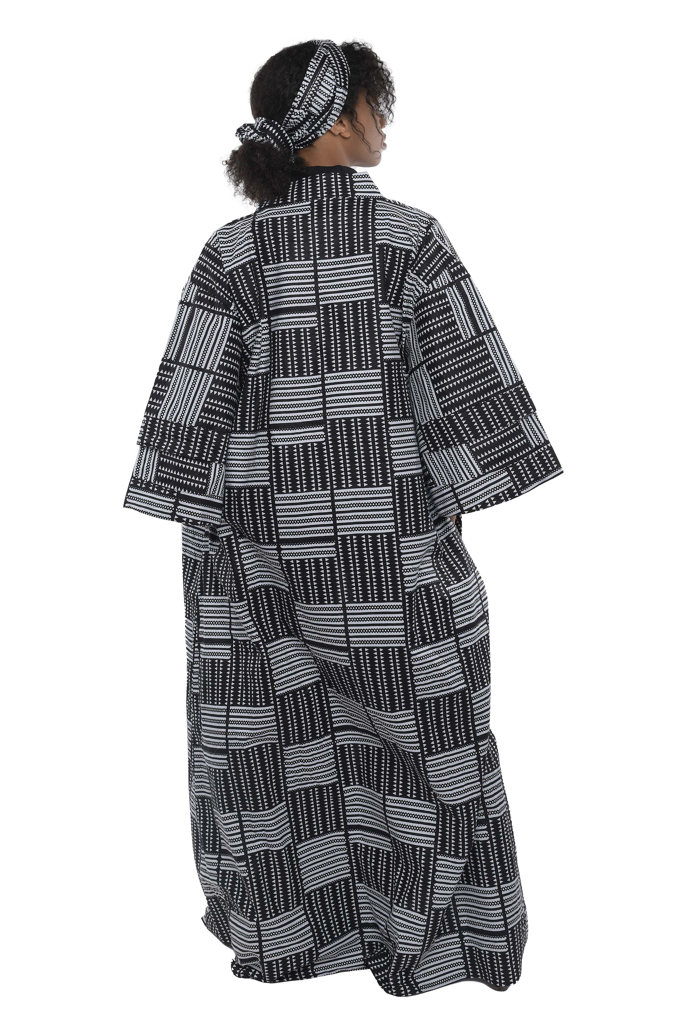 African Long Kimono | Robe | Duster | One Size