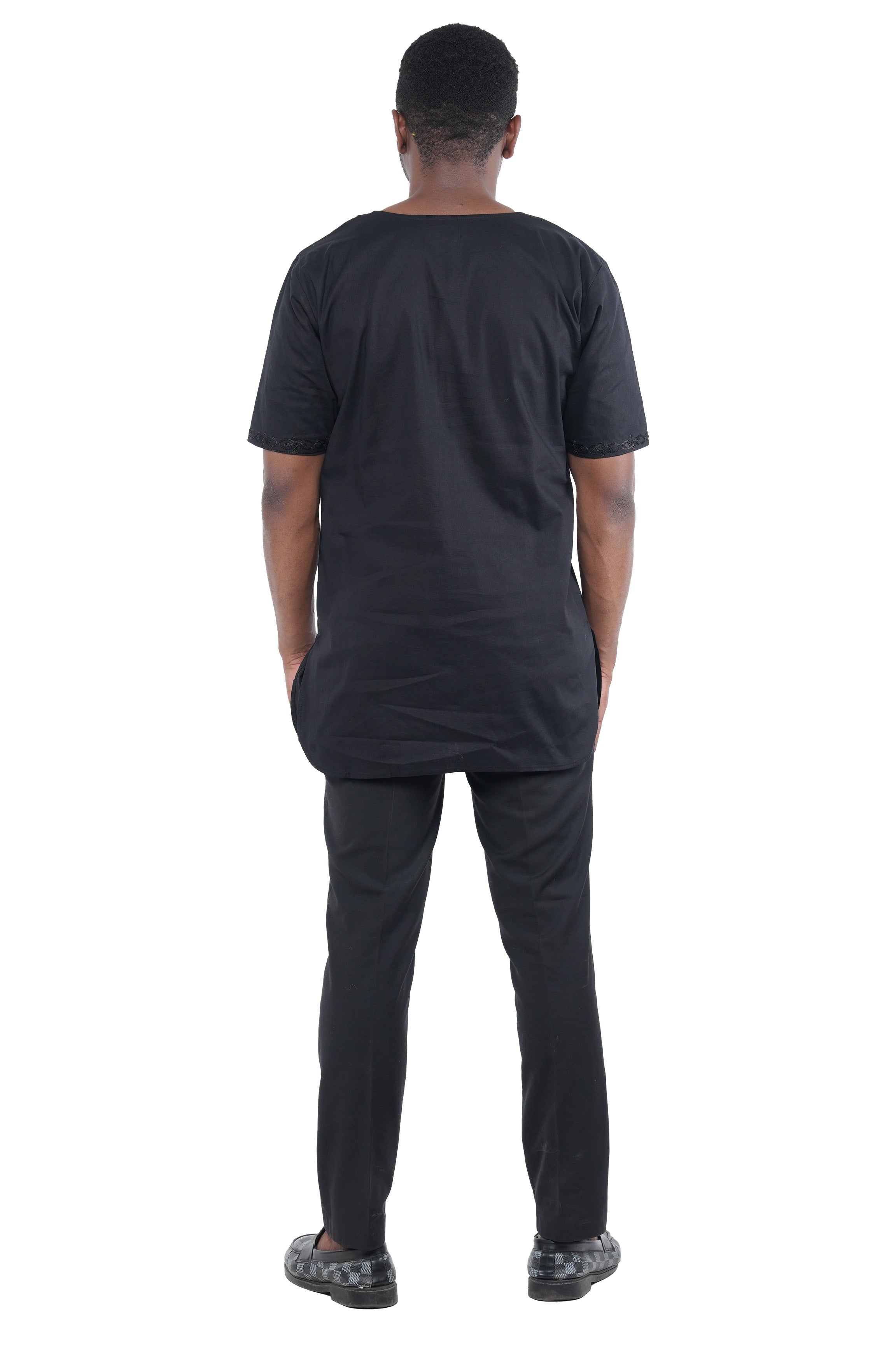 Handcrafted African embroidered men&