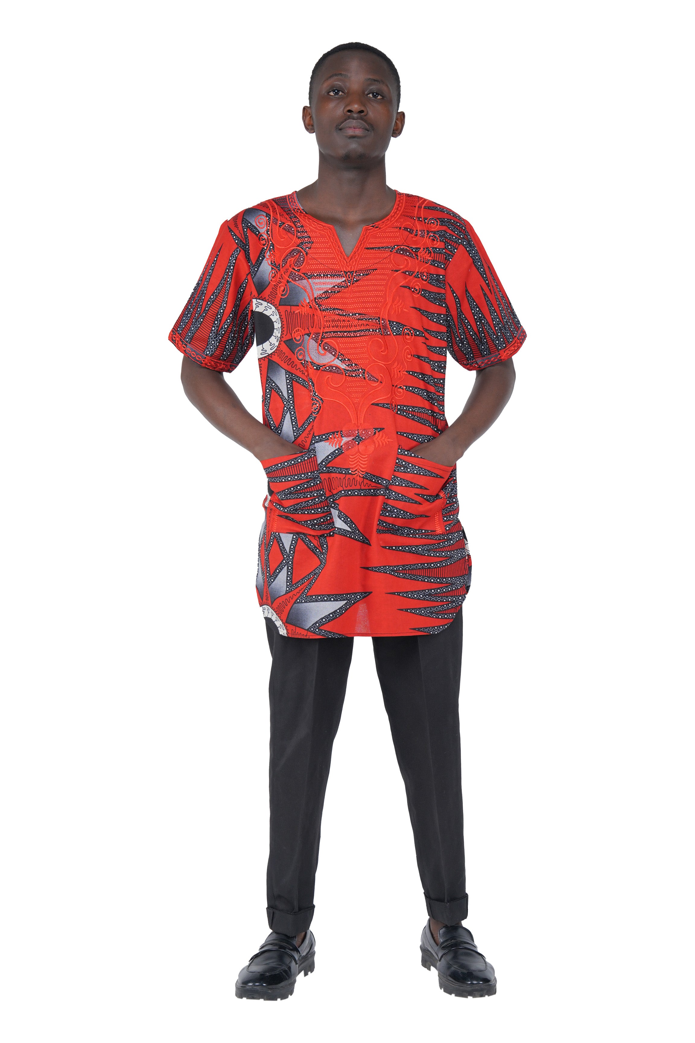 African Embroidered Men&