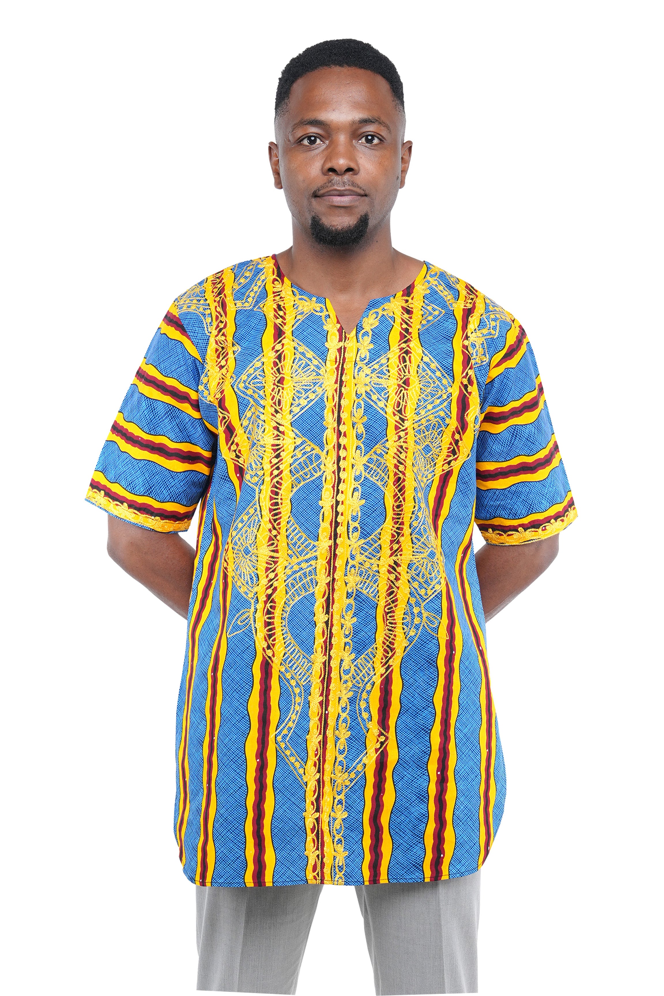African Embroidered Shirt For Men
