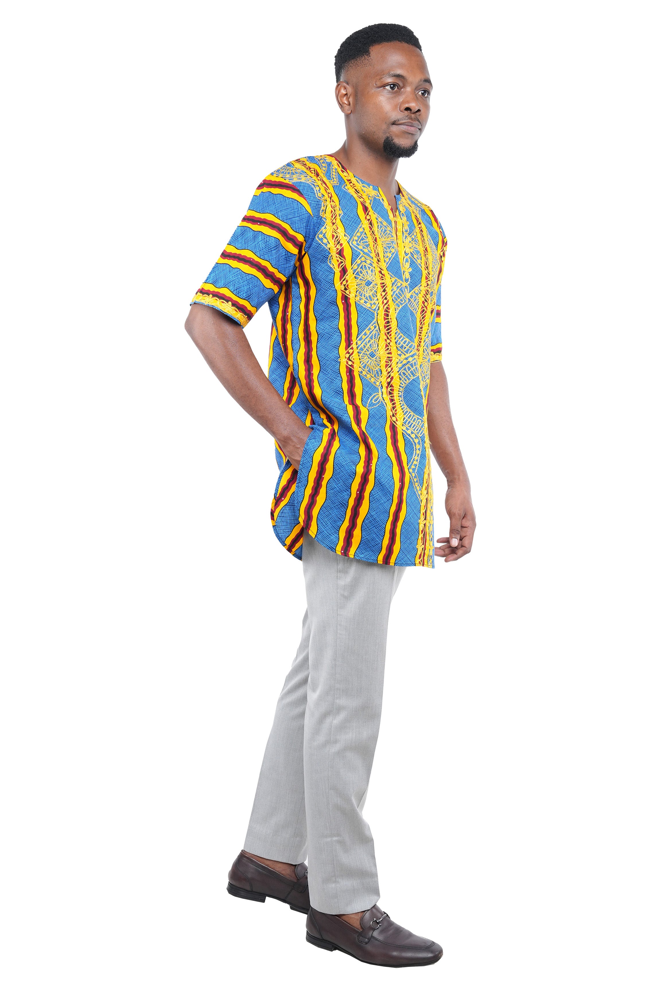 African Embroidered Shirt For Men