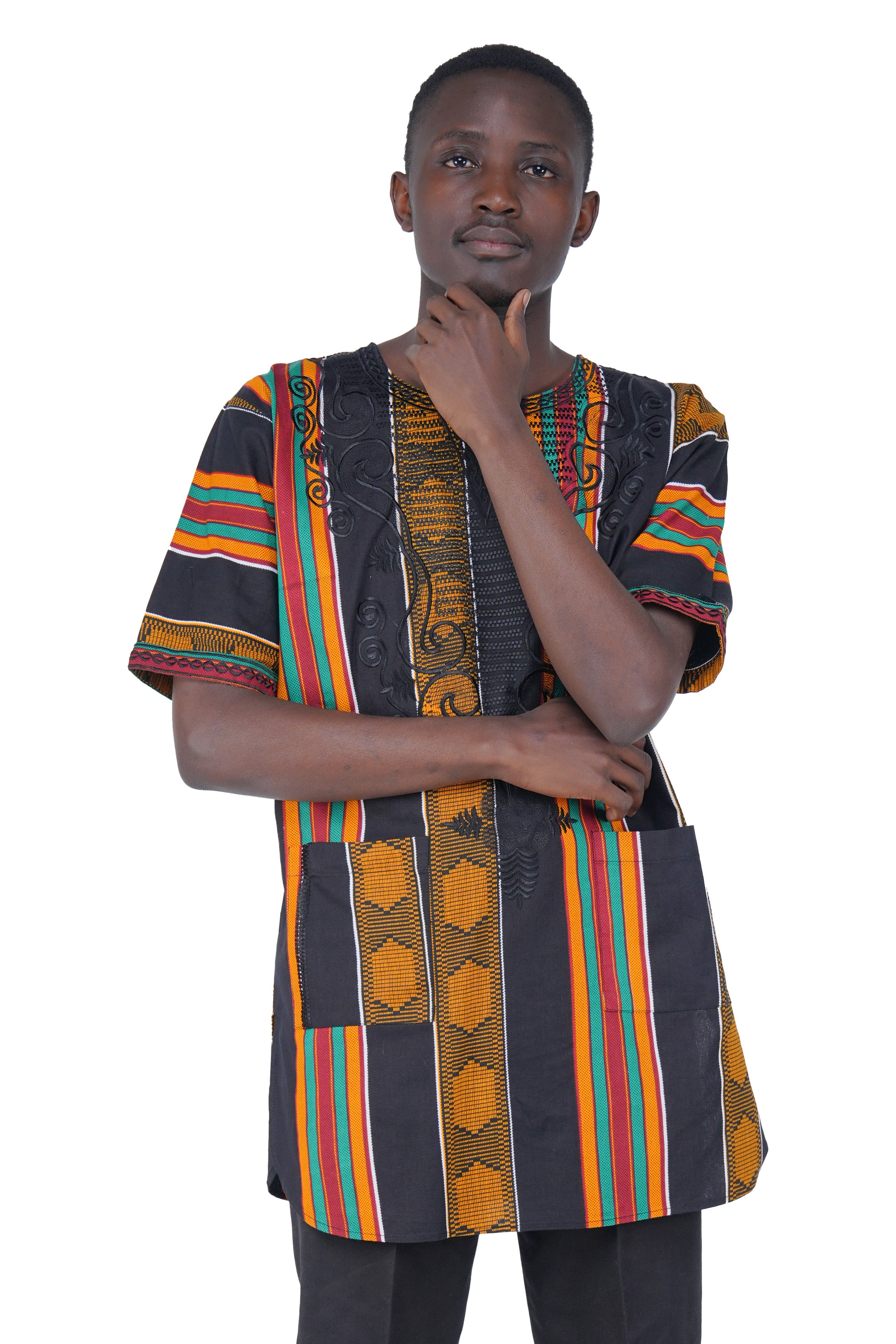 African Embroidered Men&