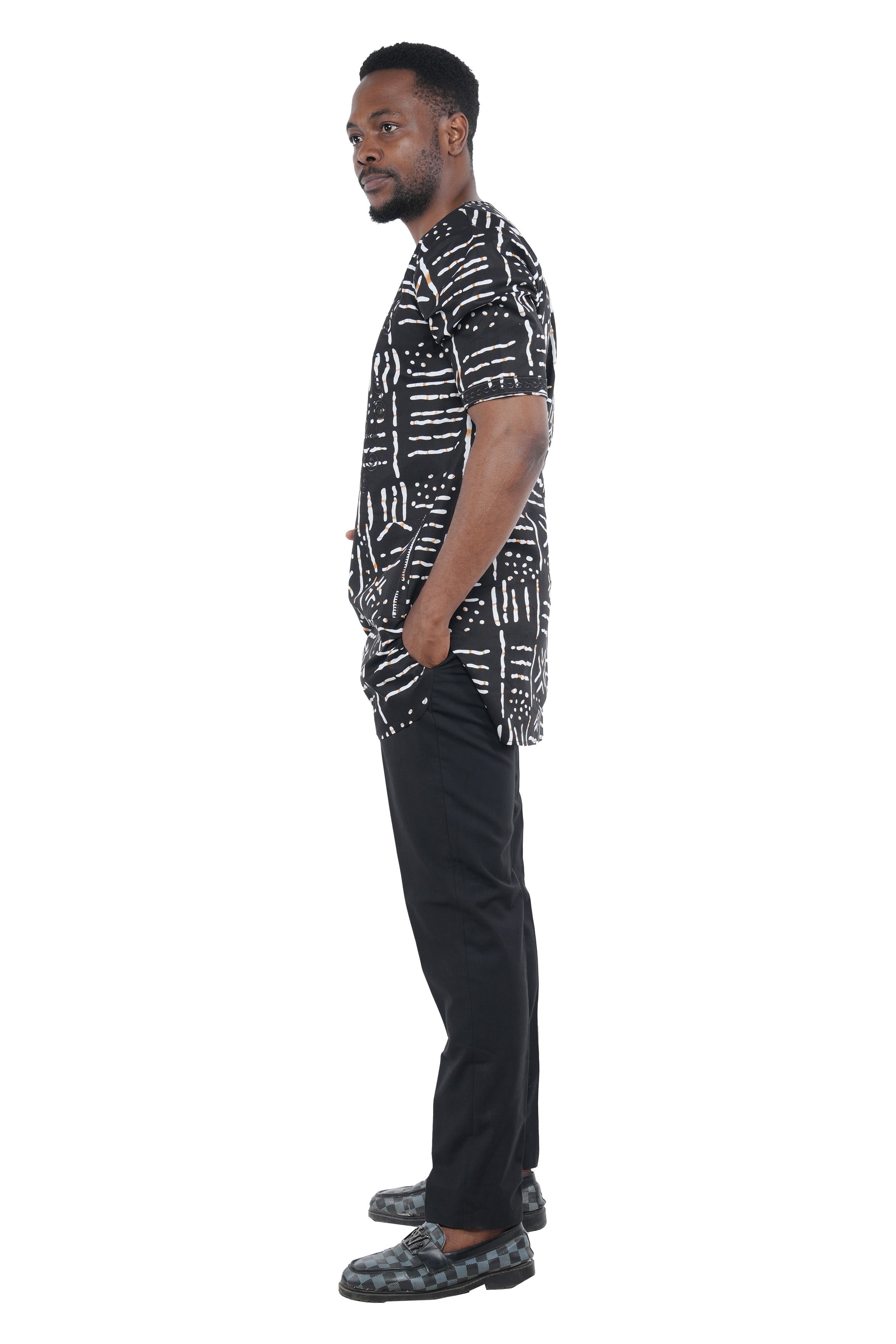 African Embroidered Dashiki Shirt