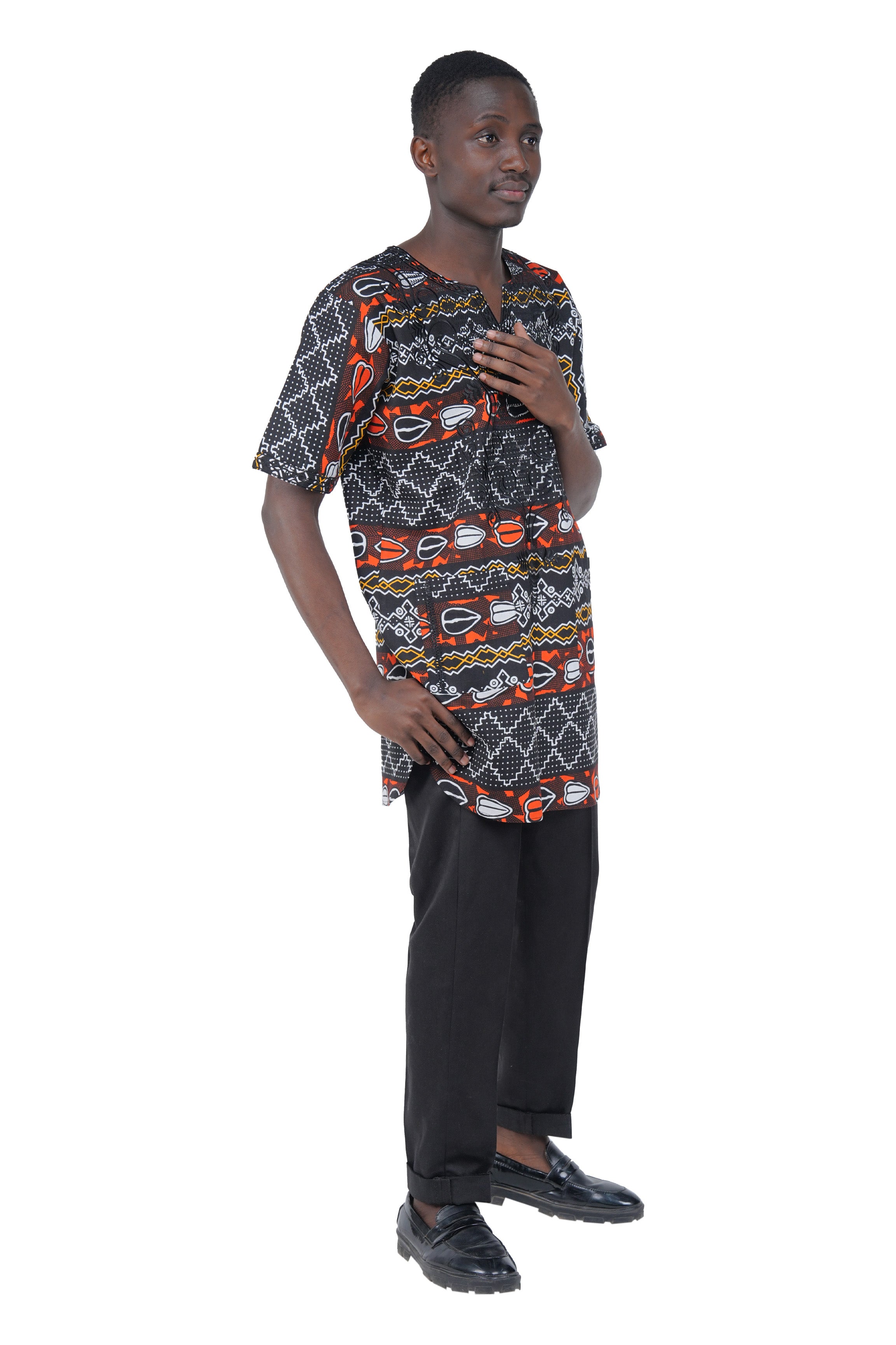 African Embroidered Men&