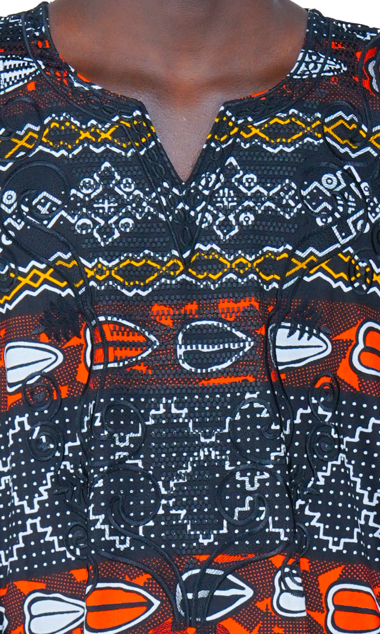 African Embroidered Men&