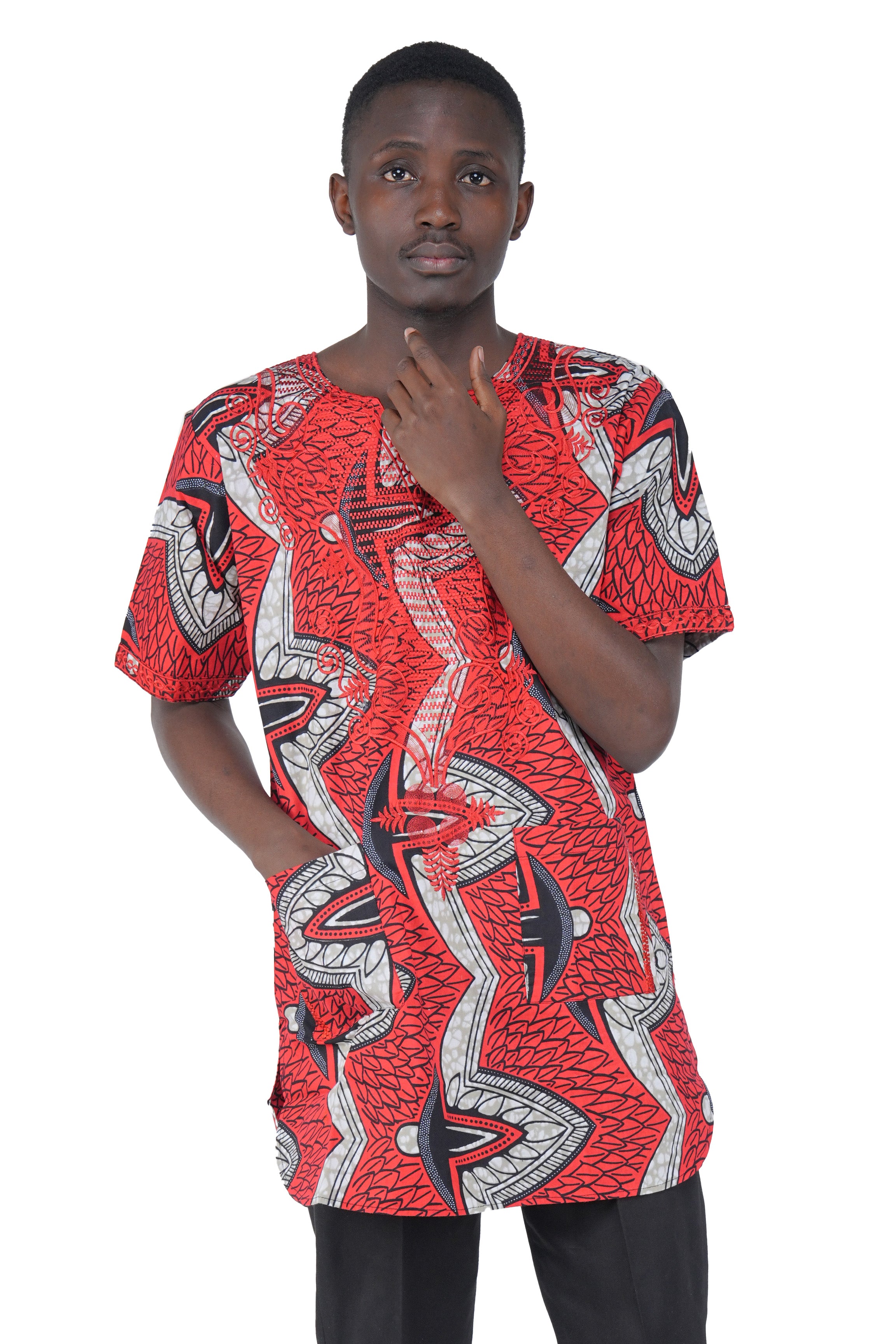 African Embroidered Men&