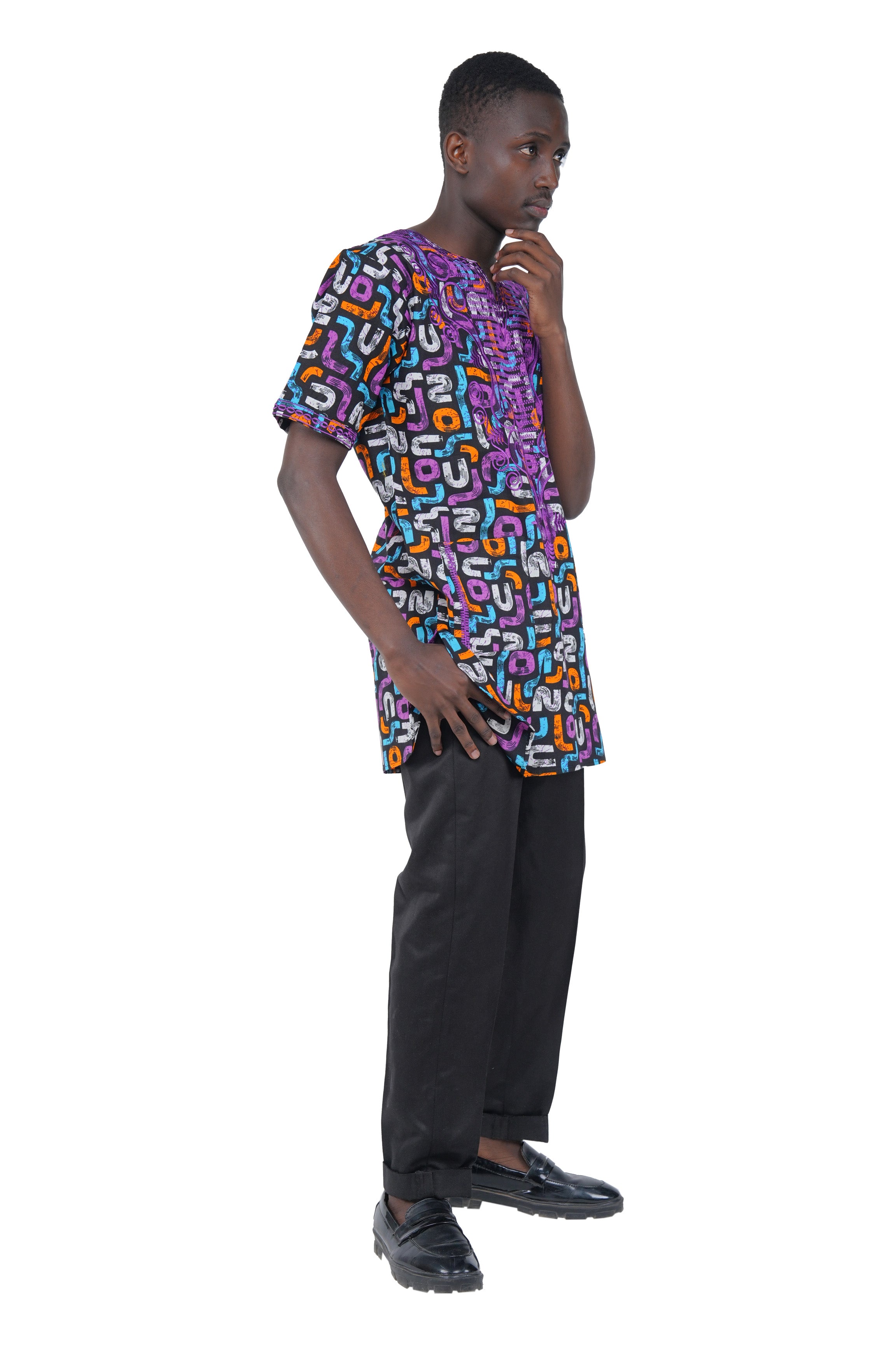 African Embroidered Men&