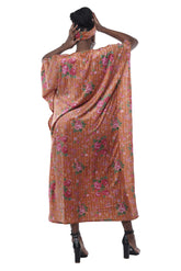 Cultural velvet kaftan outfit for Juneteenth and Kwanzaa