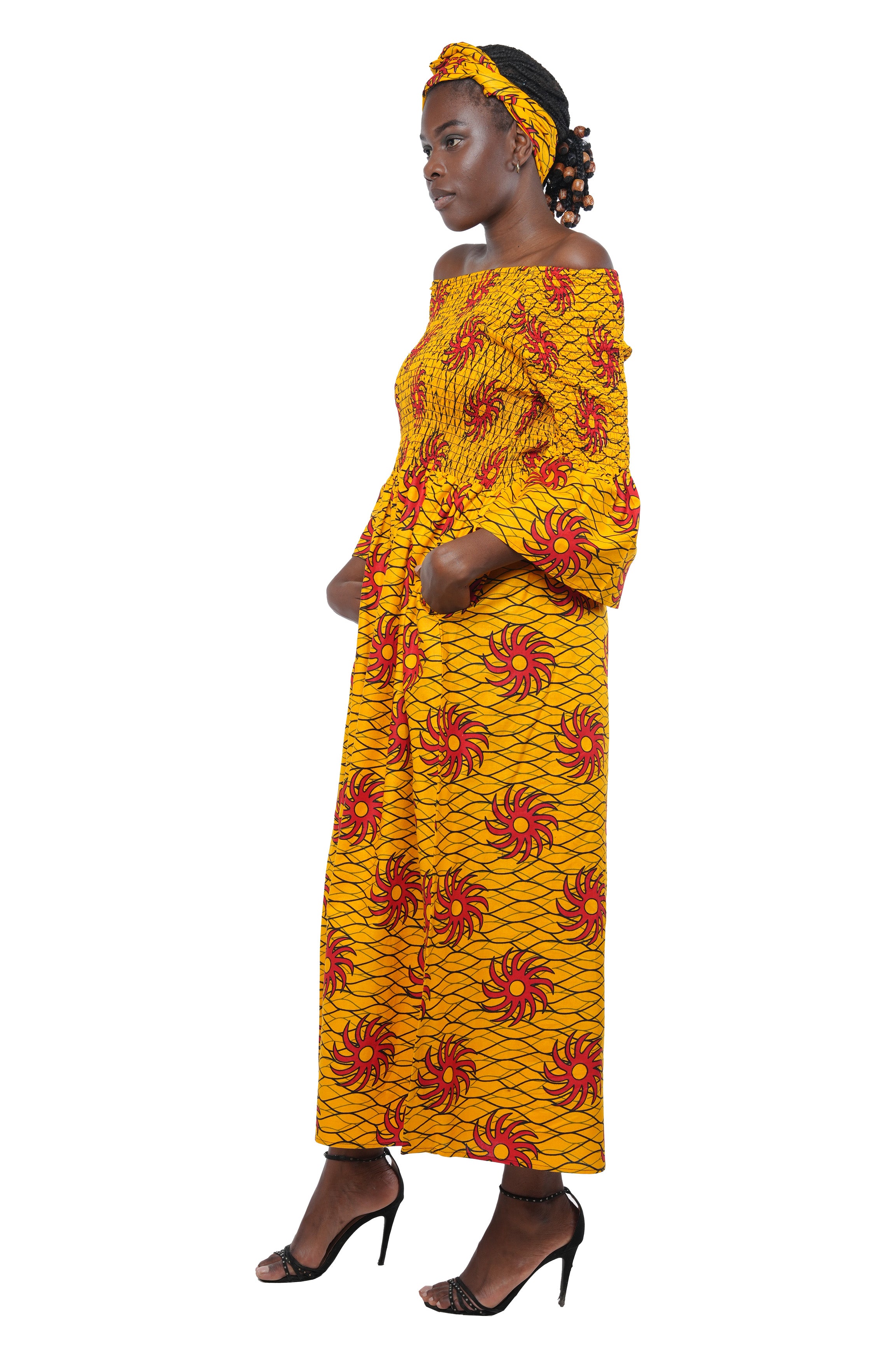 African Long Maxi Dress