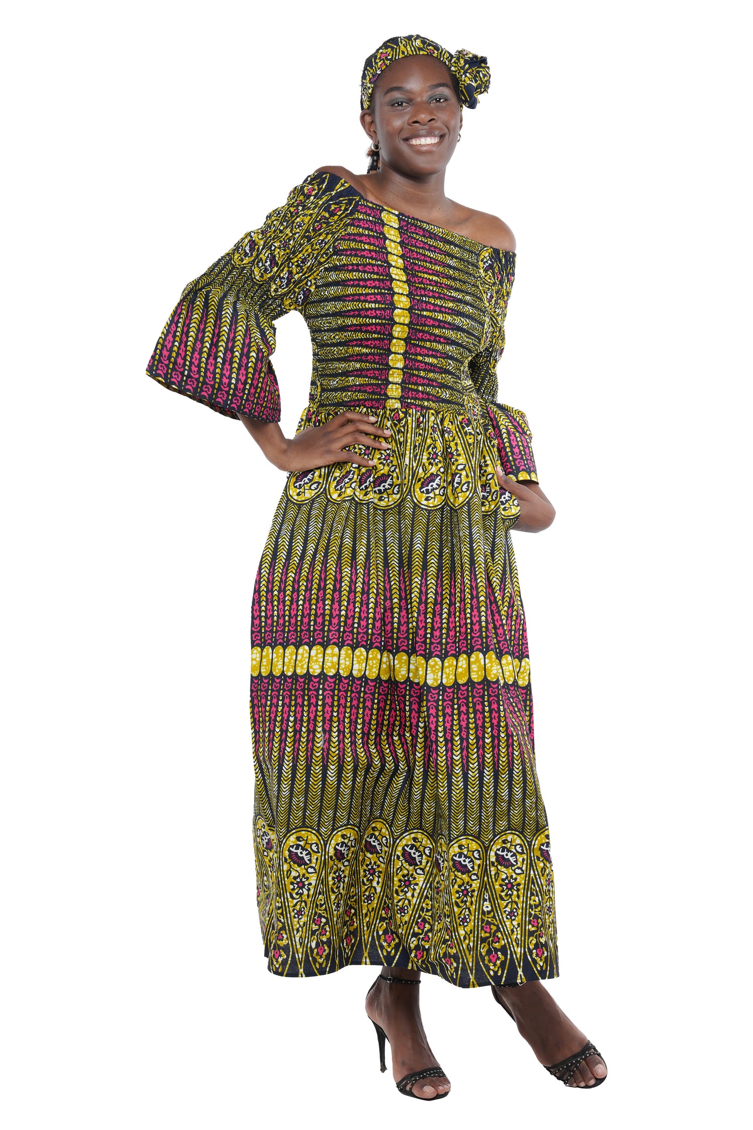 African Long Maxi Dress