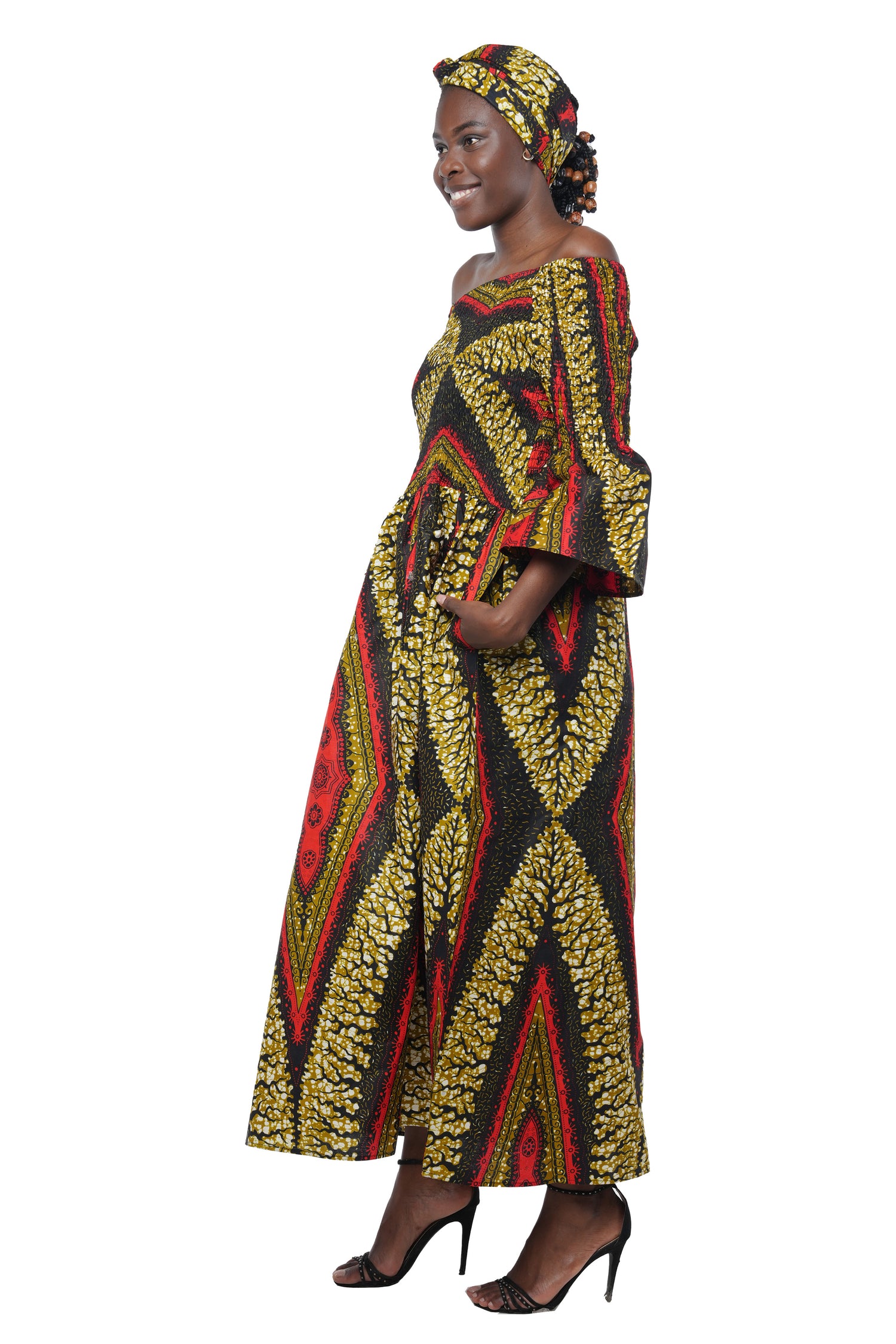 African Long Maxi Dress