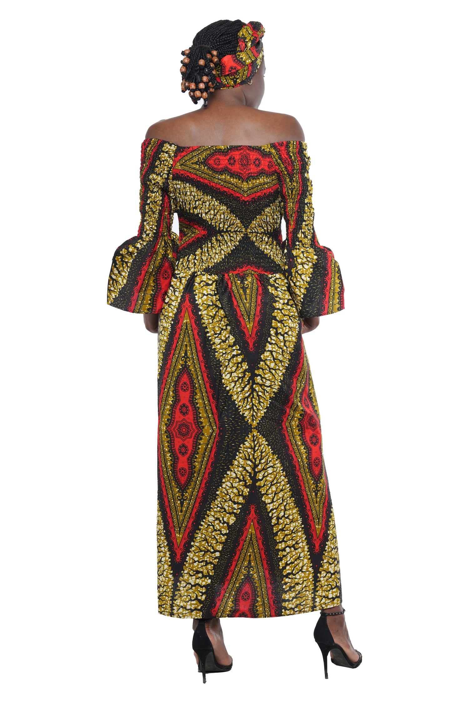 African Long Maxi Dress
