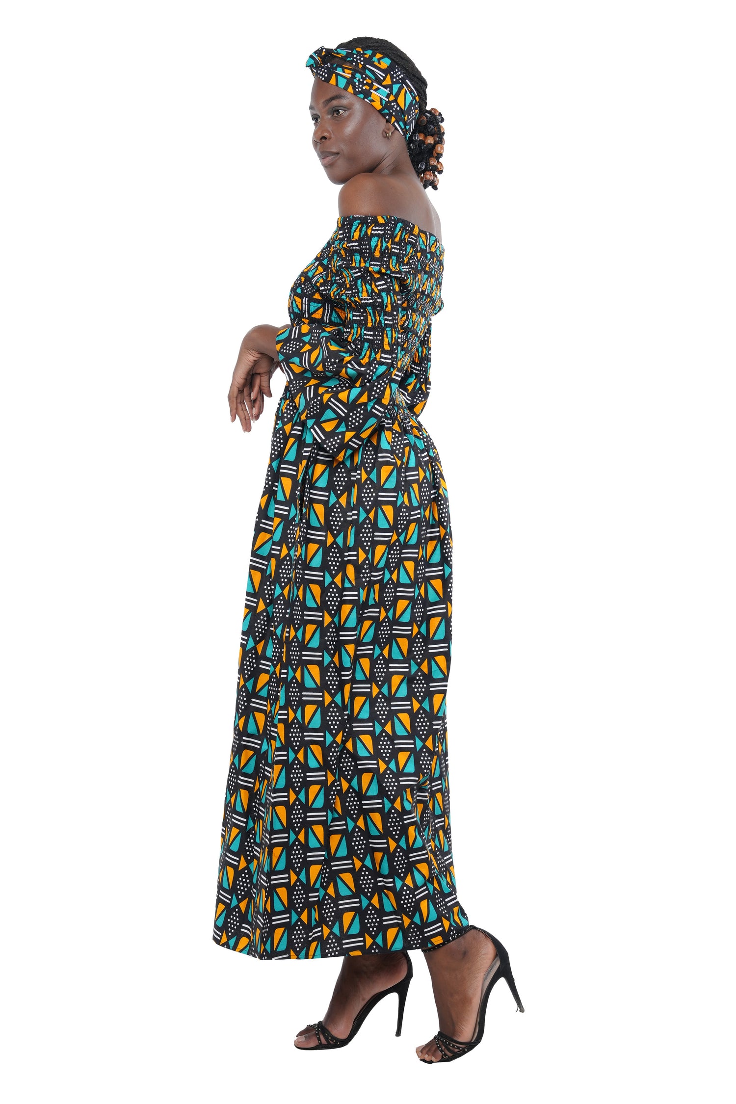 African Long Maxi Dress