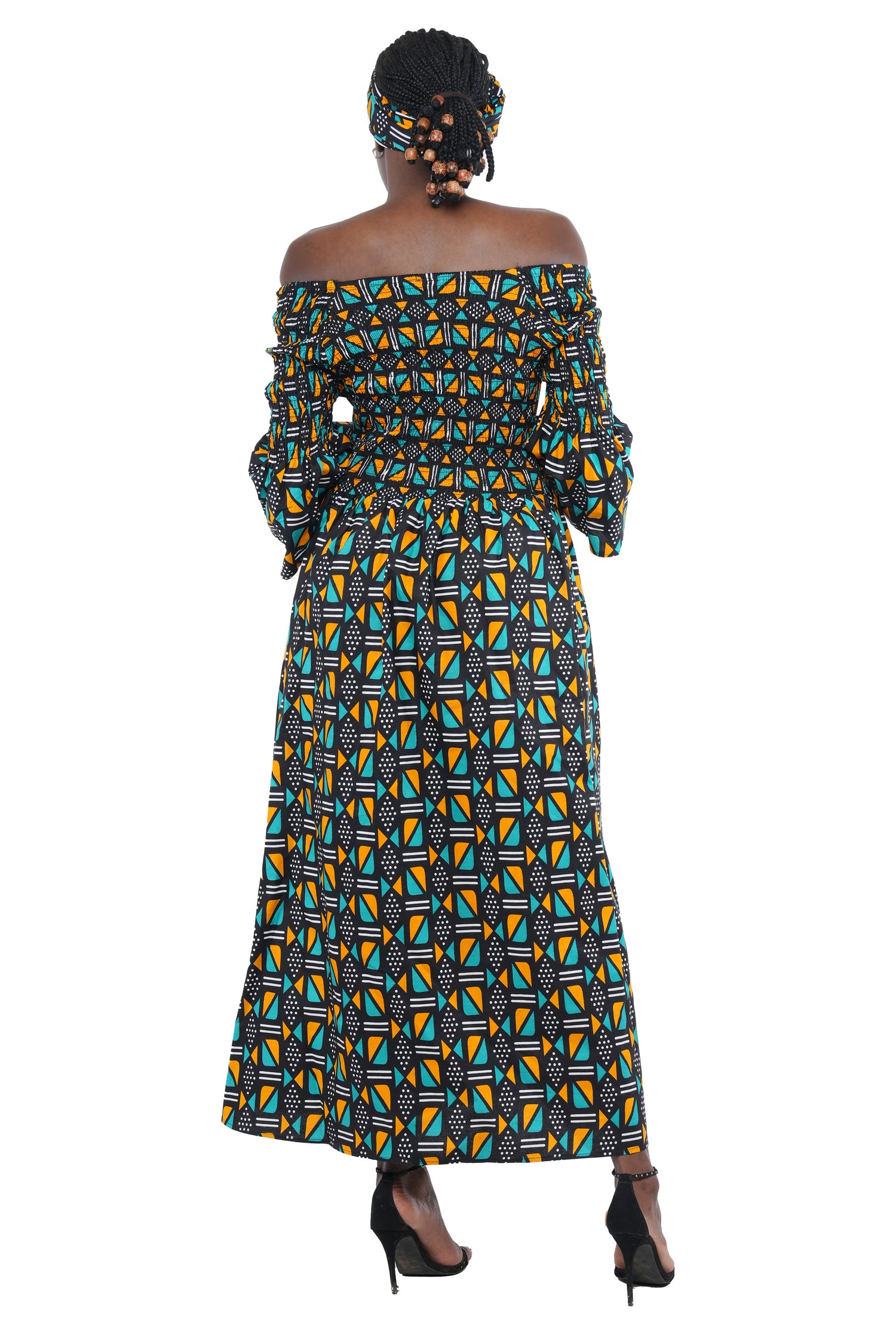 African Long Maxi Dress