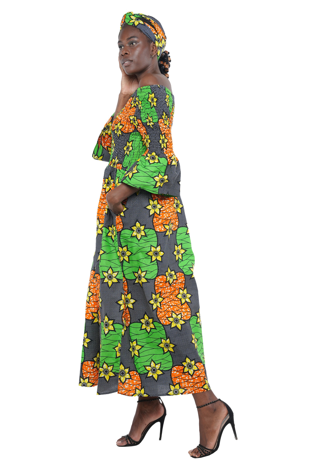African Long Maxi Dress