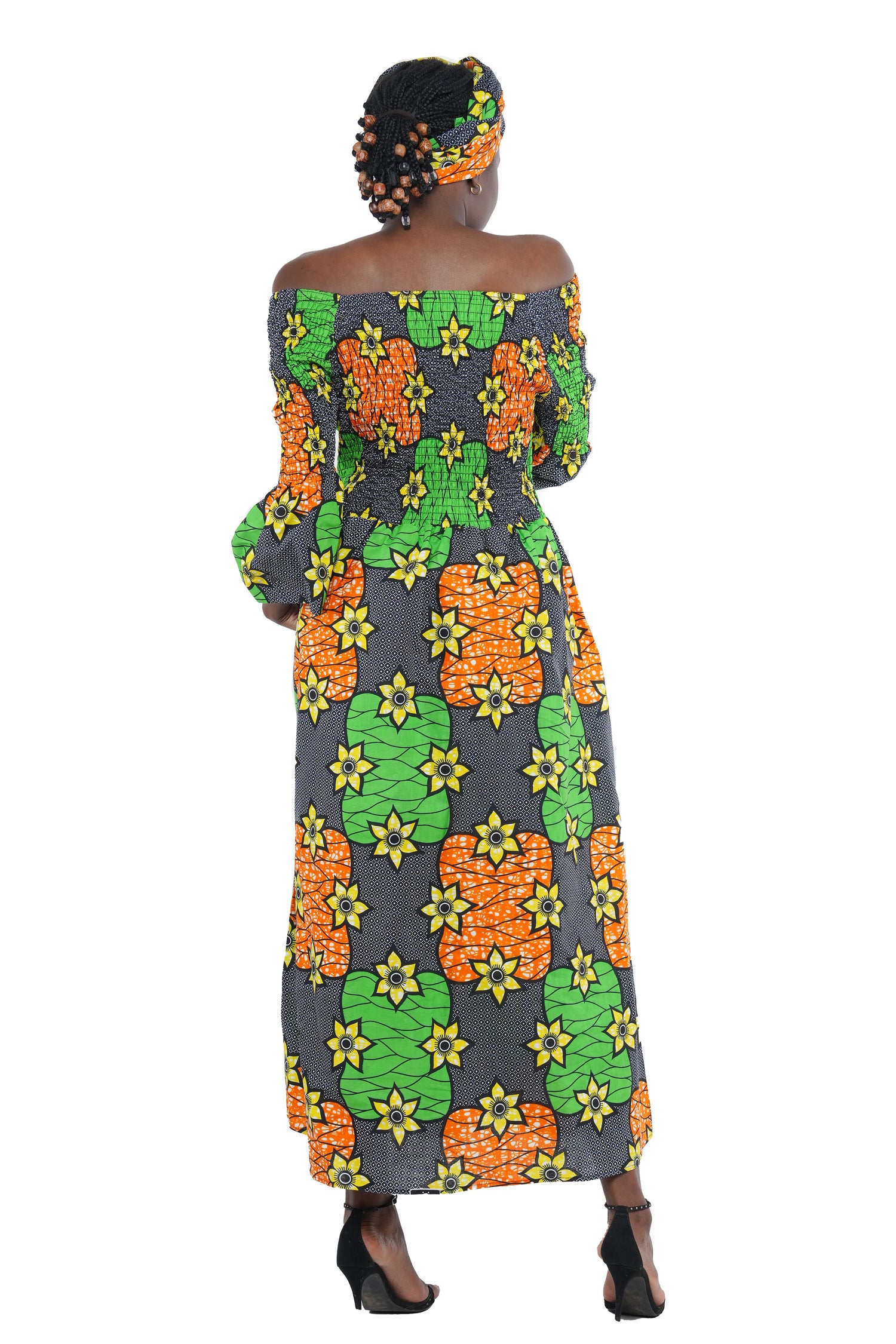African Long Maxi Dress