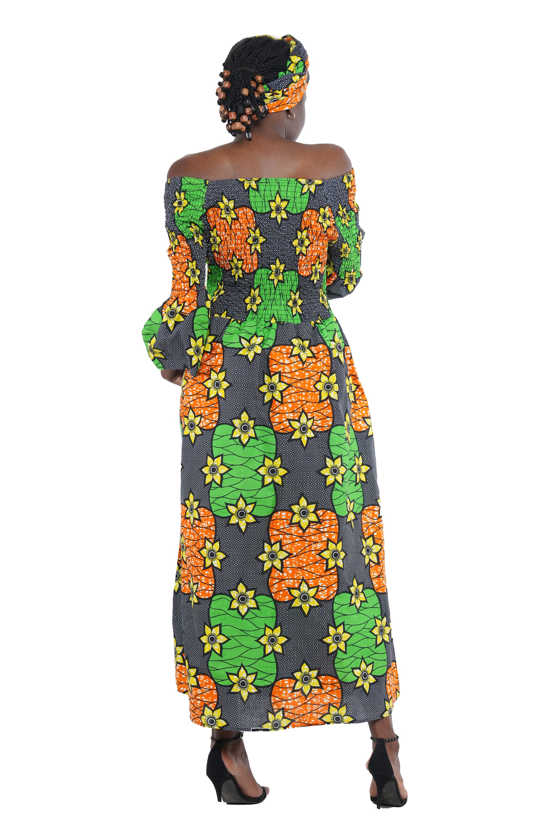 African Long Maxi Dress