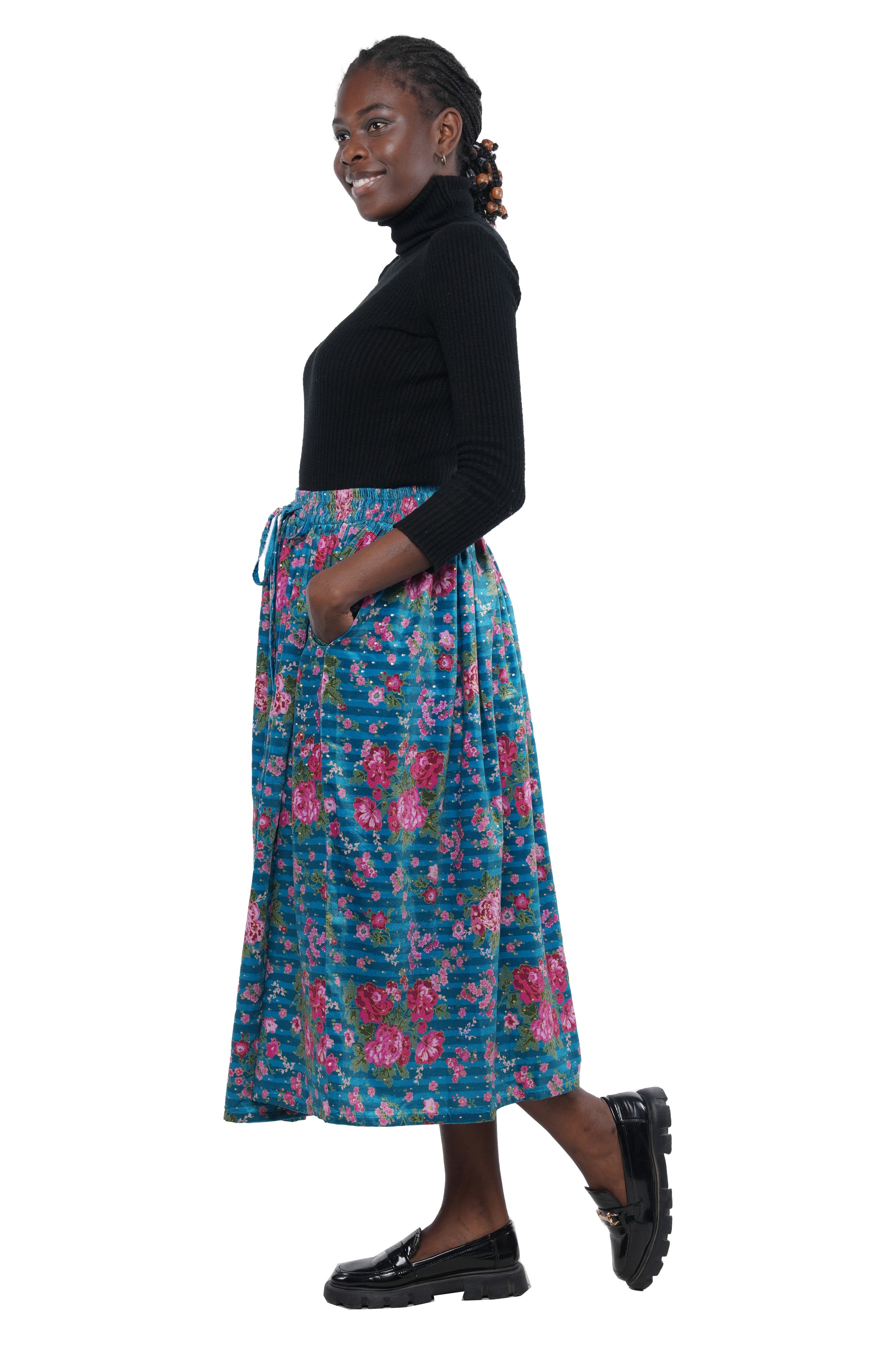African Midi Skirt
