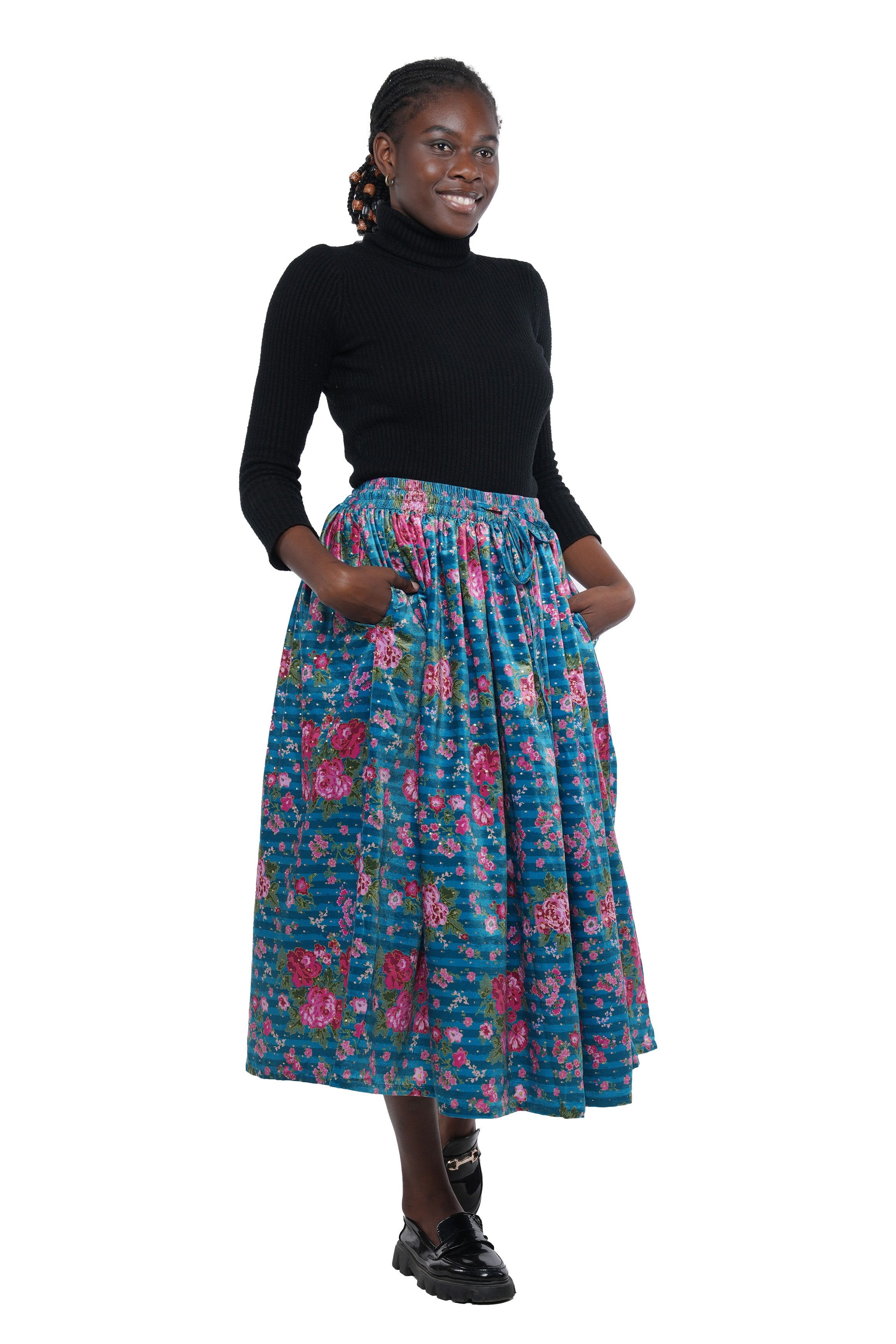 African Midi Skirt