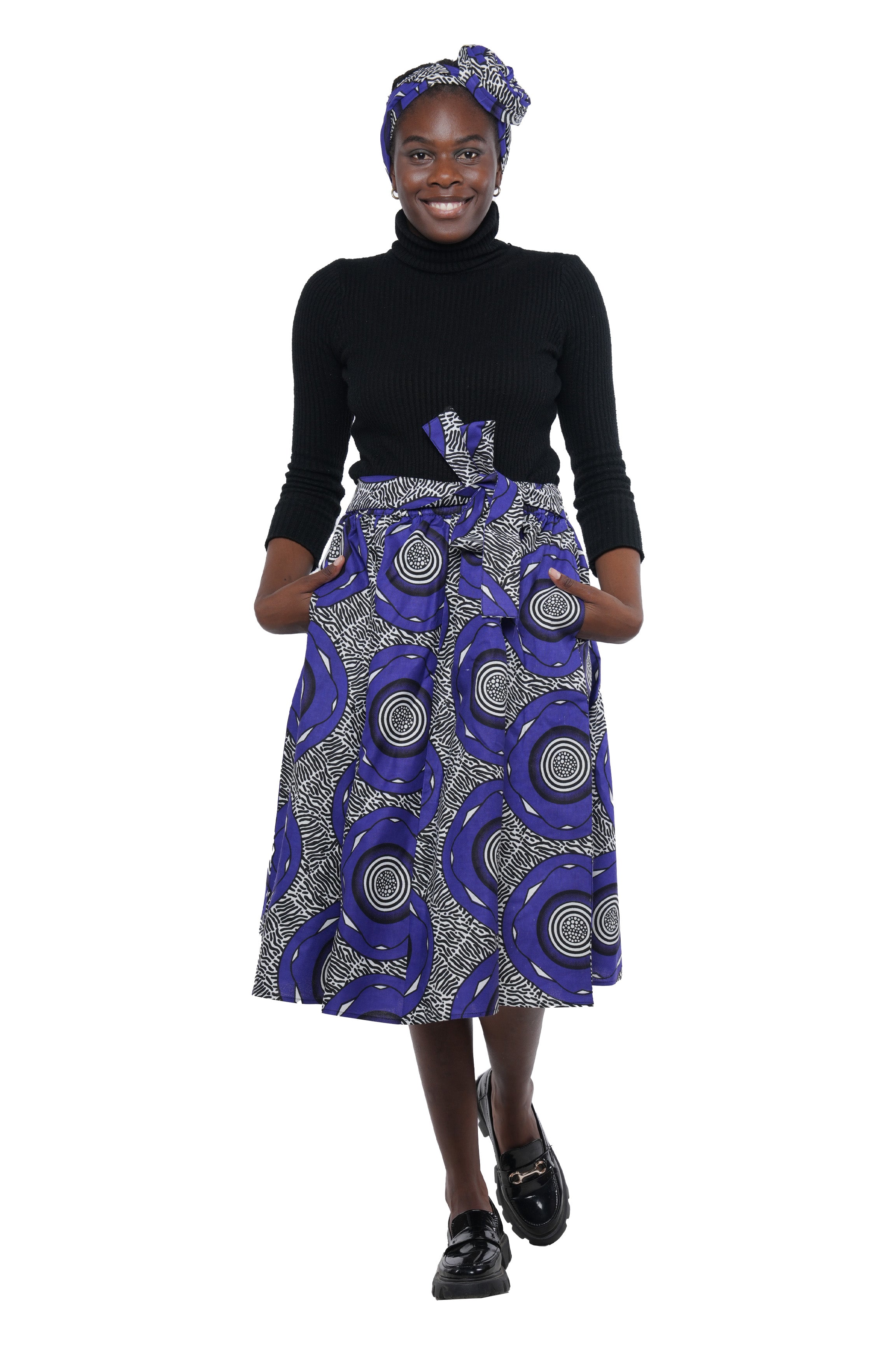 African Midi Skirt