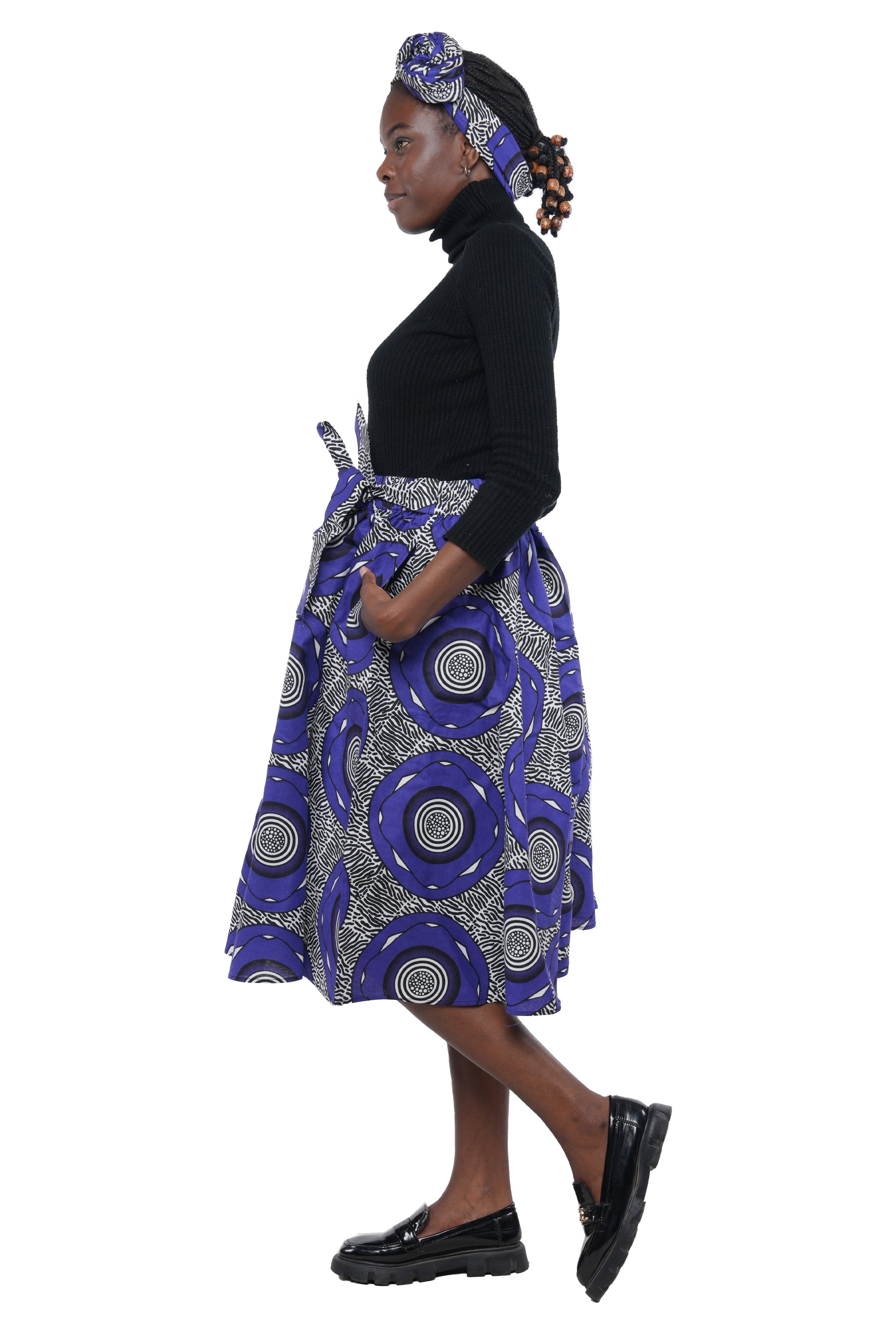 African Midi Skirt