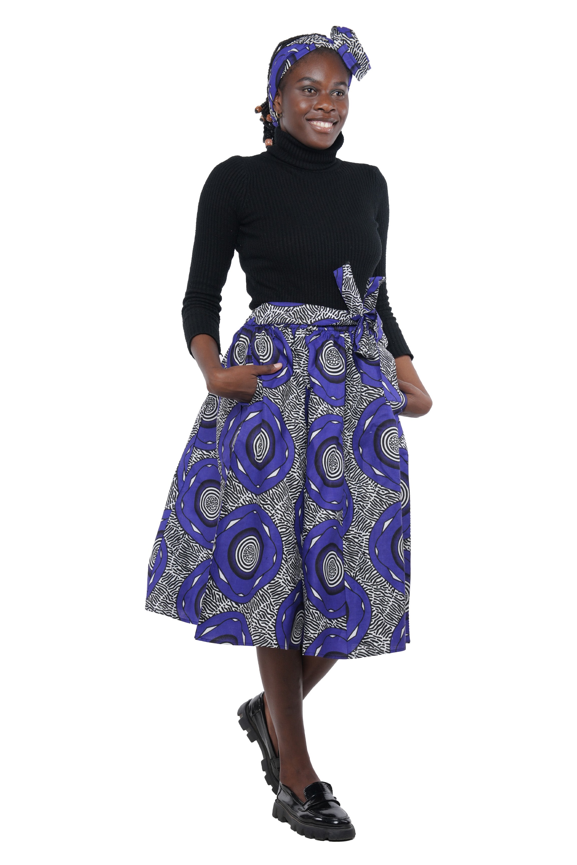 African Midi Skirt