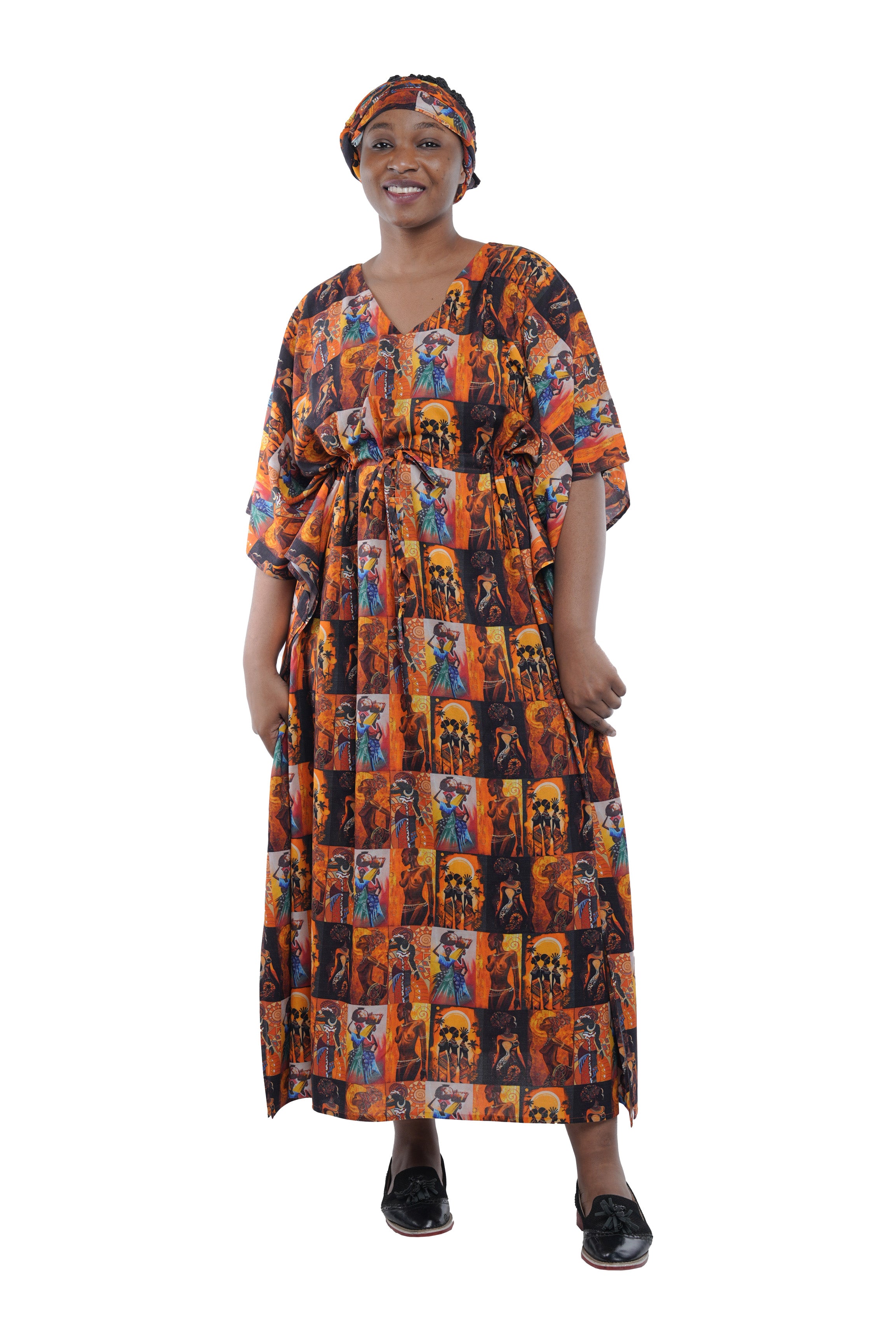 African Print Kaftan | One Size