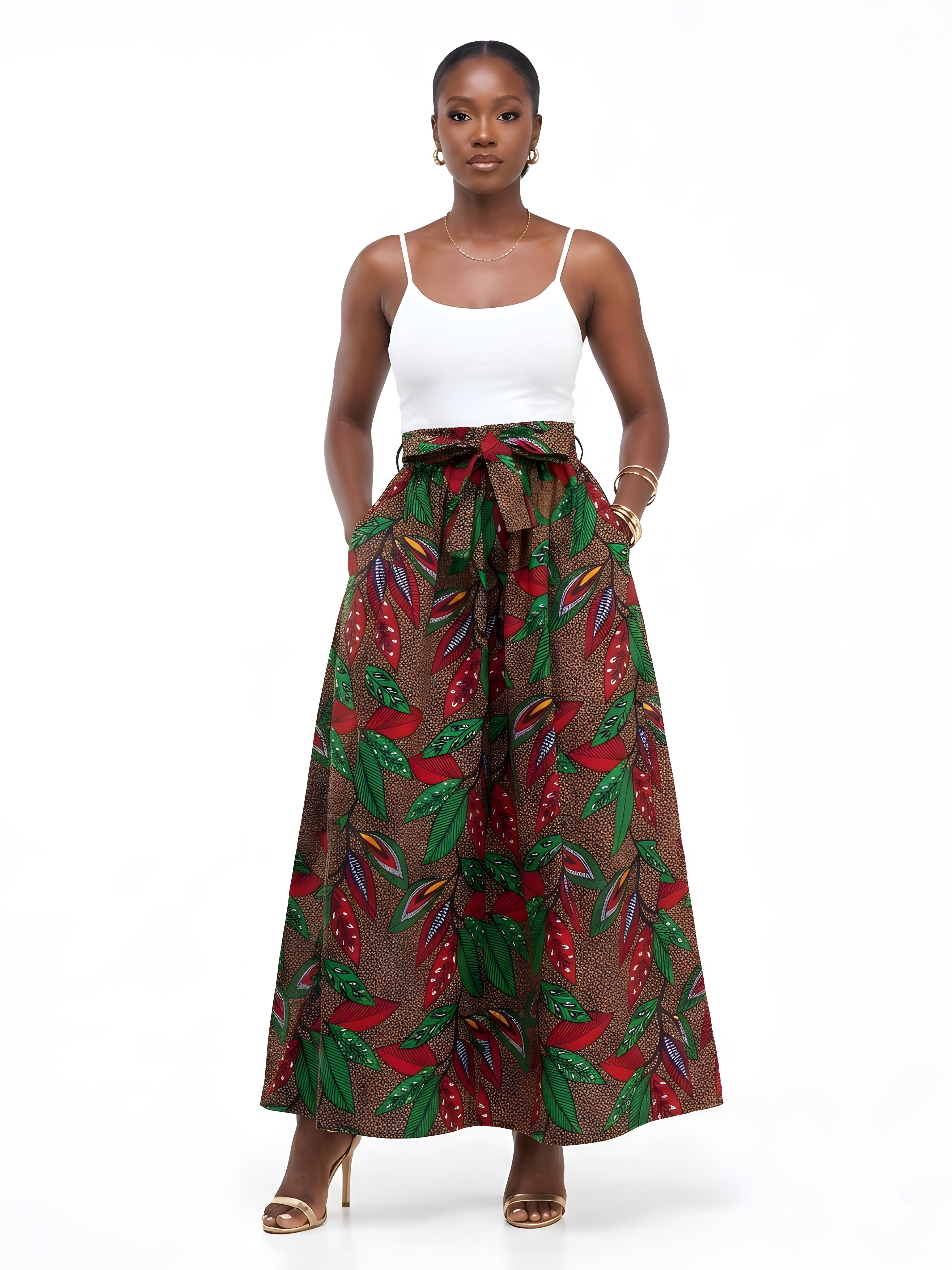 African Long Maxi Skirt | One Size