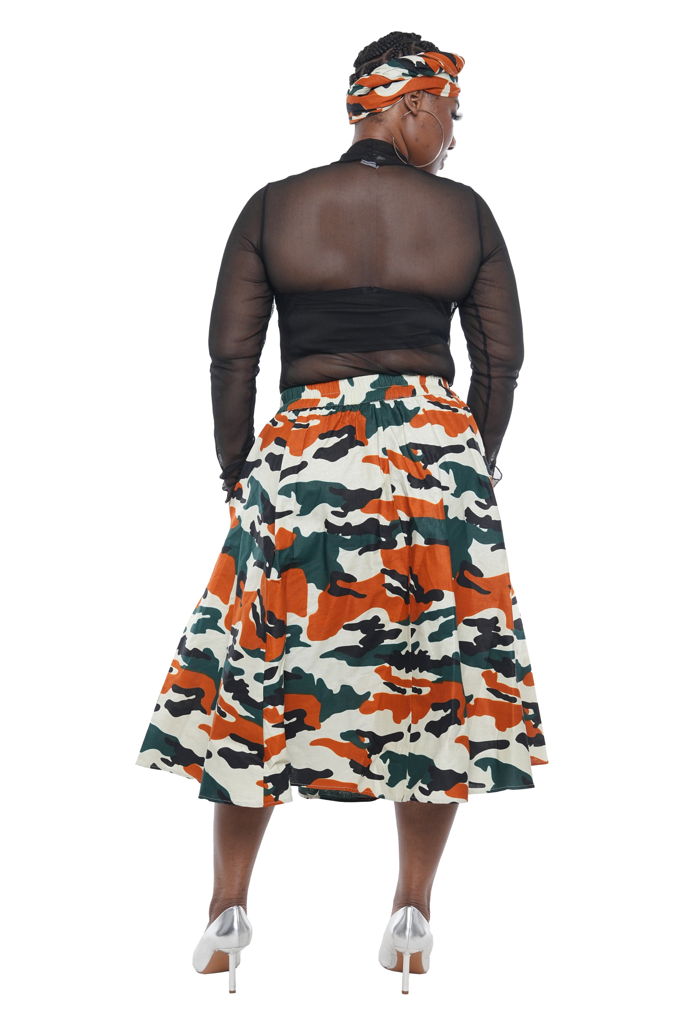African Midi Skirt