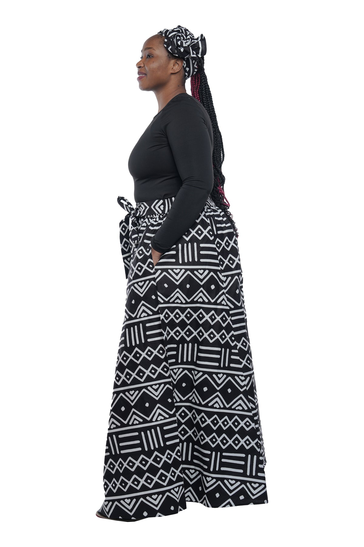 Ankara Wide Palazzo Pants | One Size