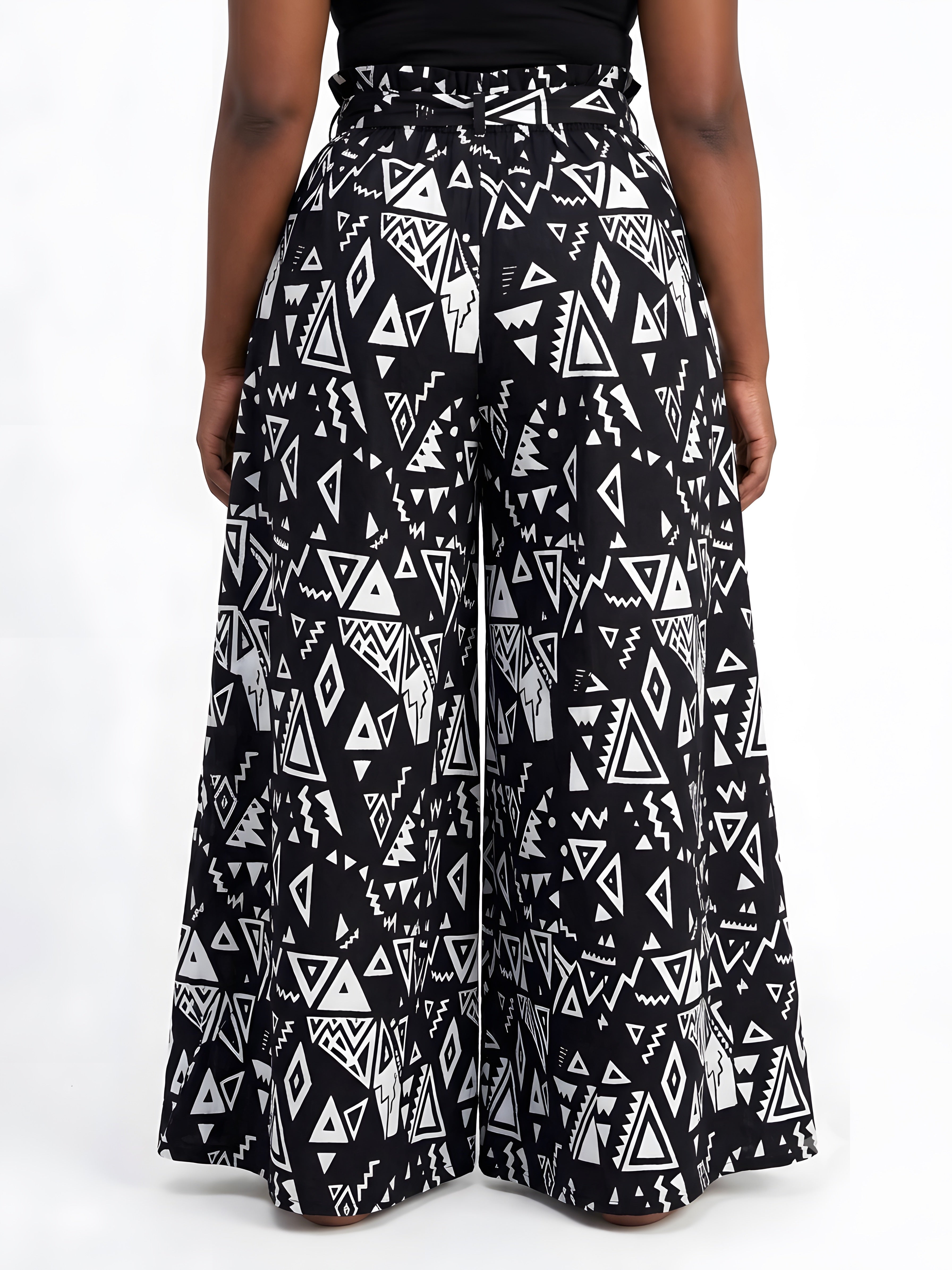 Ankara Wide Palazzo Pants | One Size