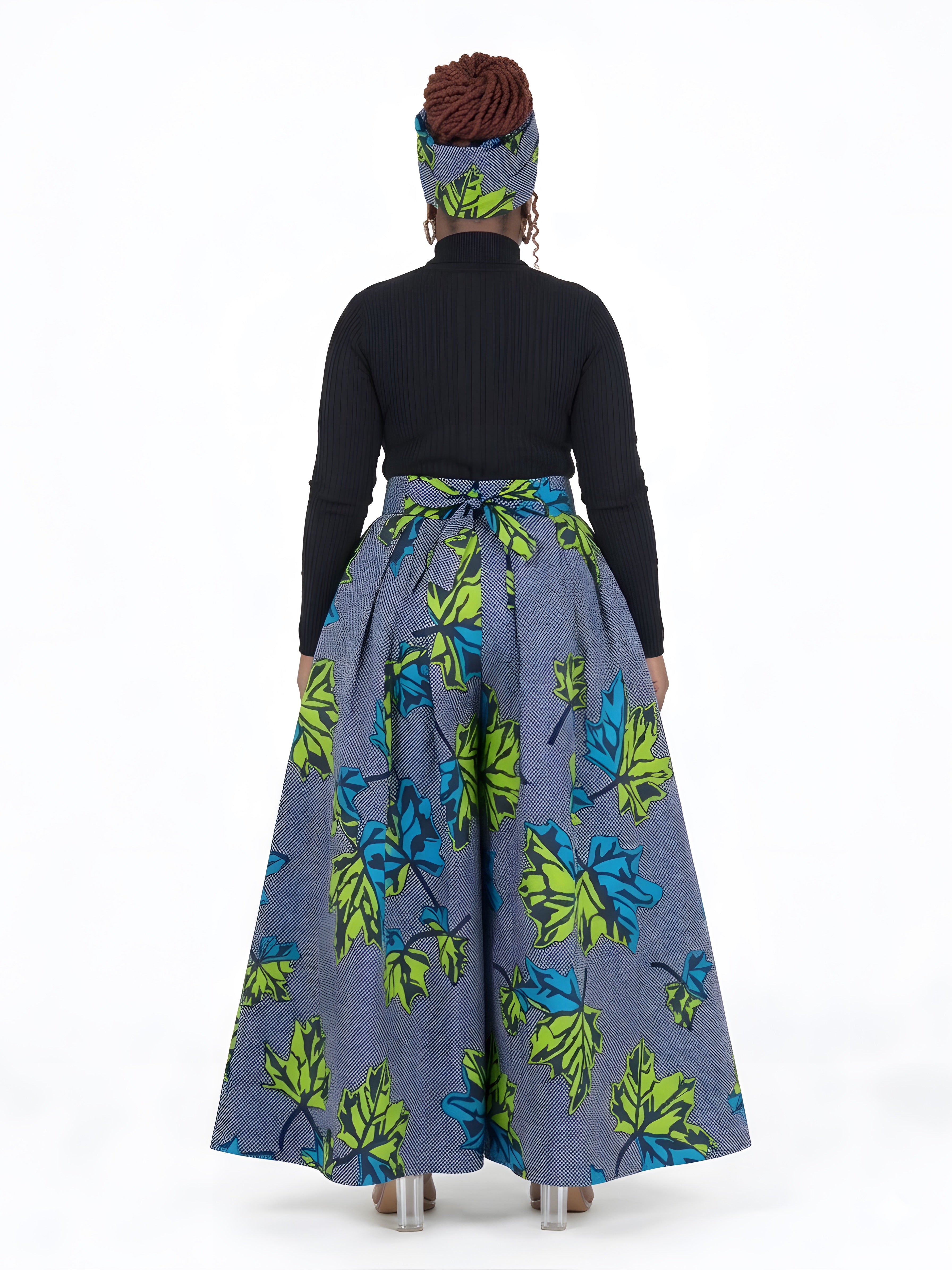 Ankara Wide Palazzo Pants | One Size