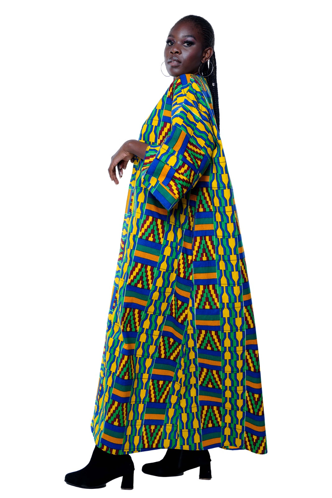African Long Kimono | Robe | Duster | One Size