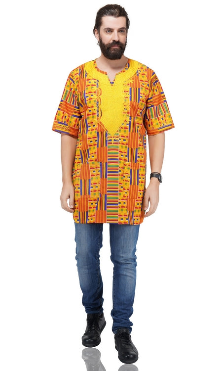 African Embroidered Men&
