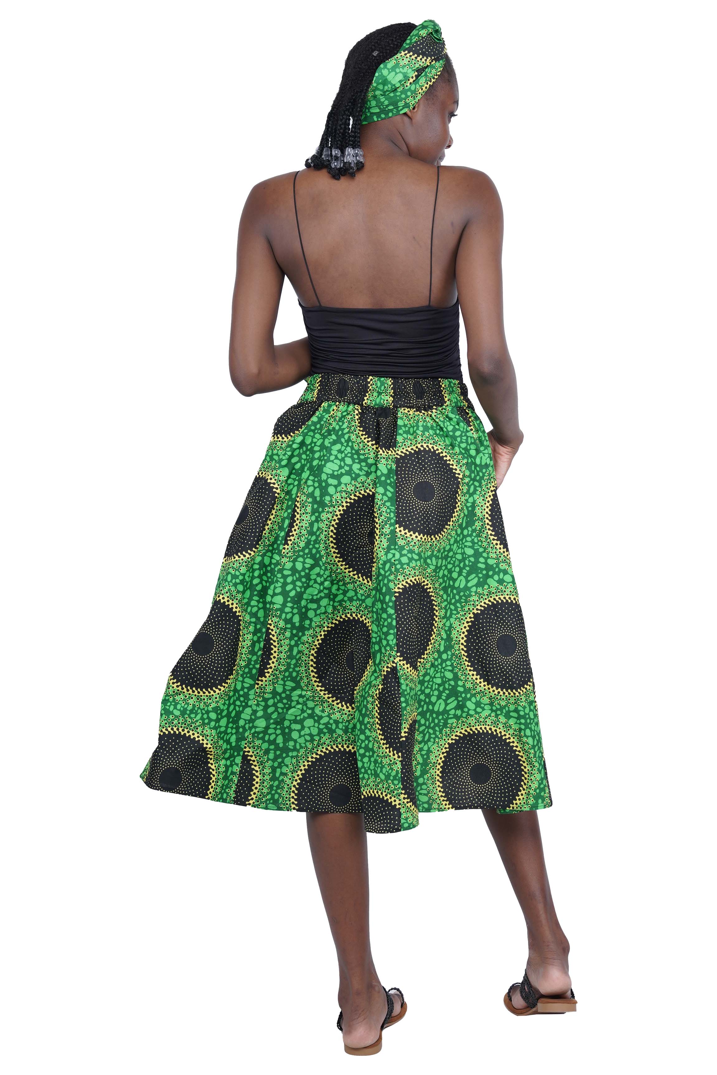 African Midi Skirt