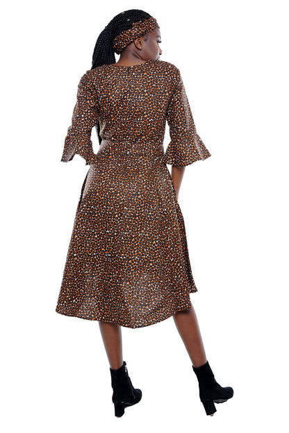 Ankara High Low Dress