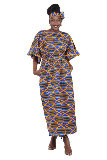 Ankara Long Maxi Dress