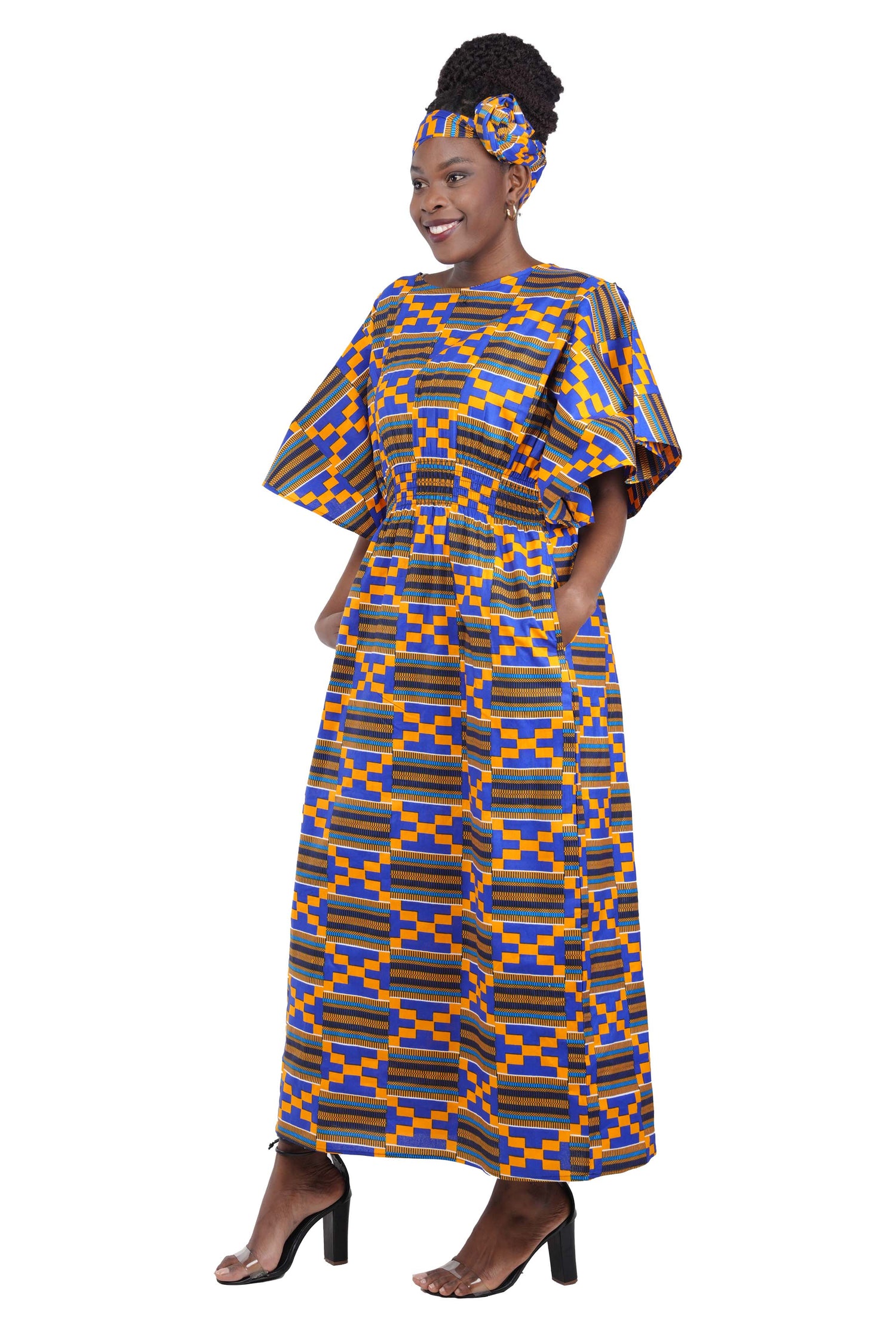 Ankara Long Maxi Dress