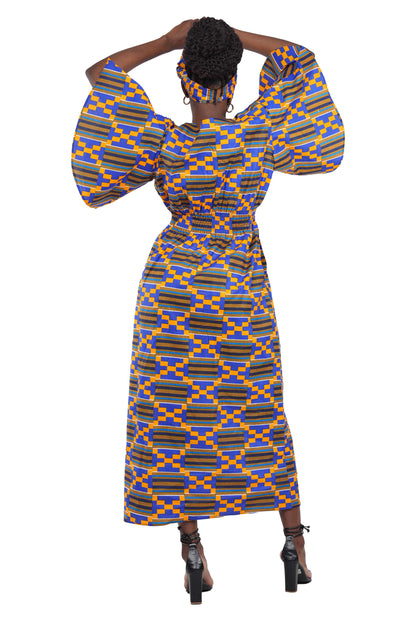 Ankara Long Maxi Dress