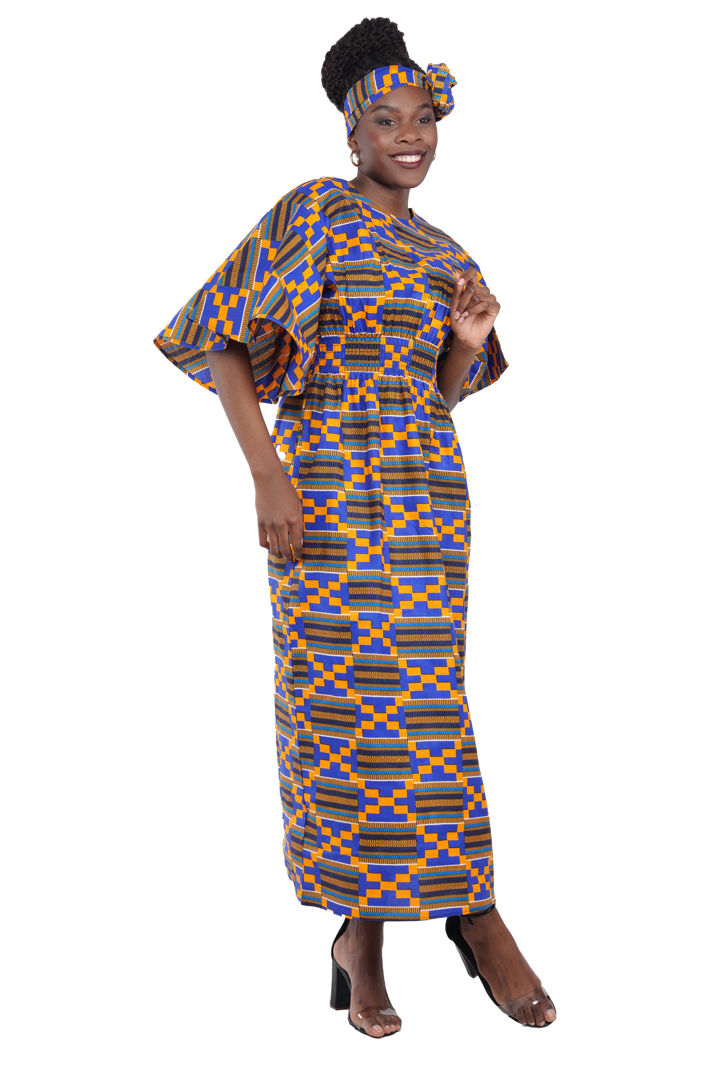 Ankara Long Maxi Dress