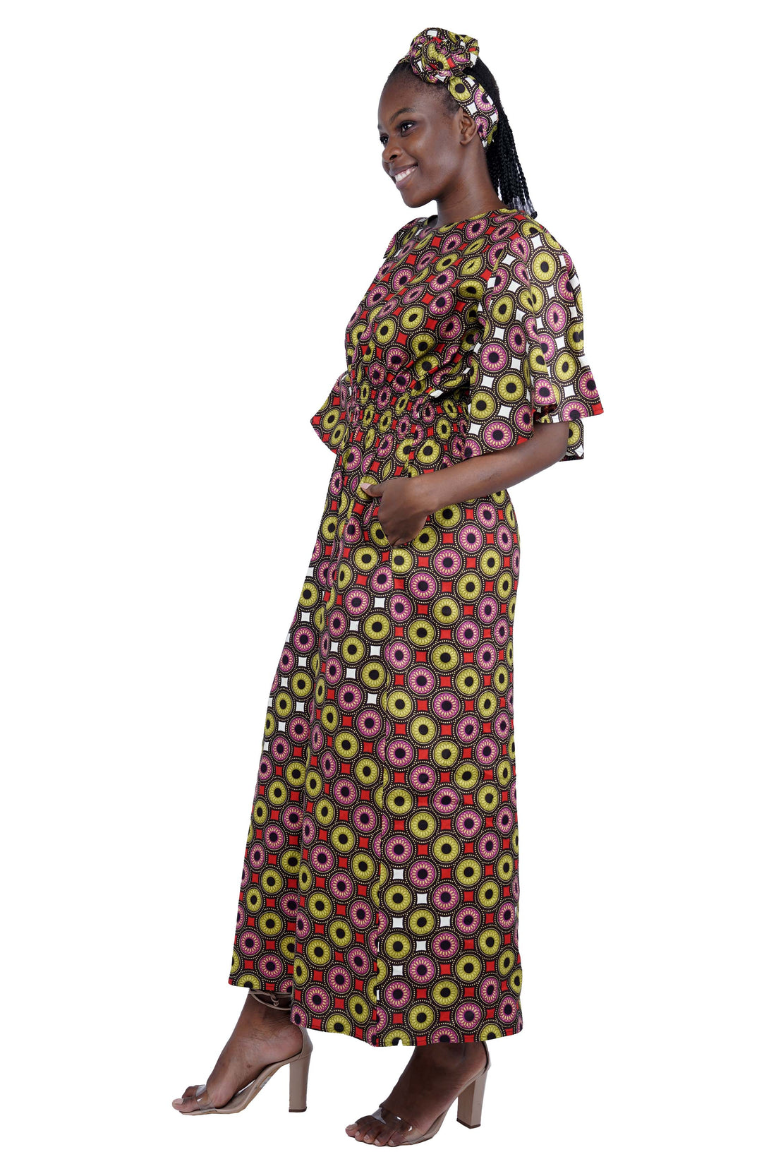 Ankara Long Maxi Dress