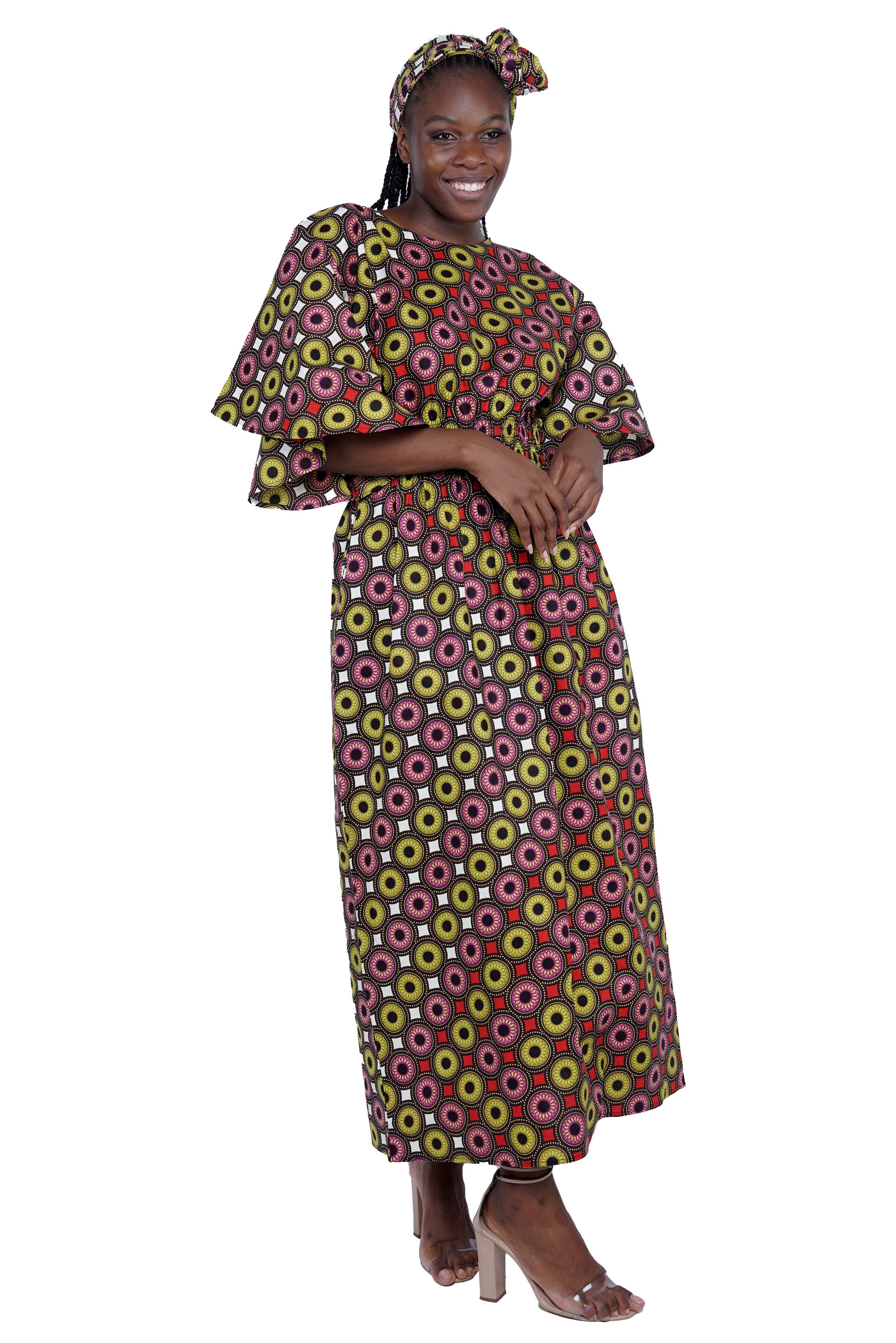 Ankara Long Maxi Dress