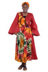 African long wrap dress with pockets and matching headwrap

Afrocentric cotton wrap dress with tribal print

African attire for women – ankara wrap dress

African dresses for women