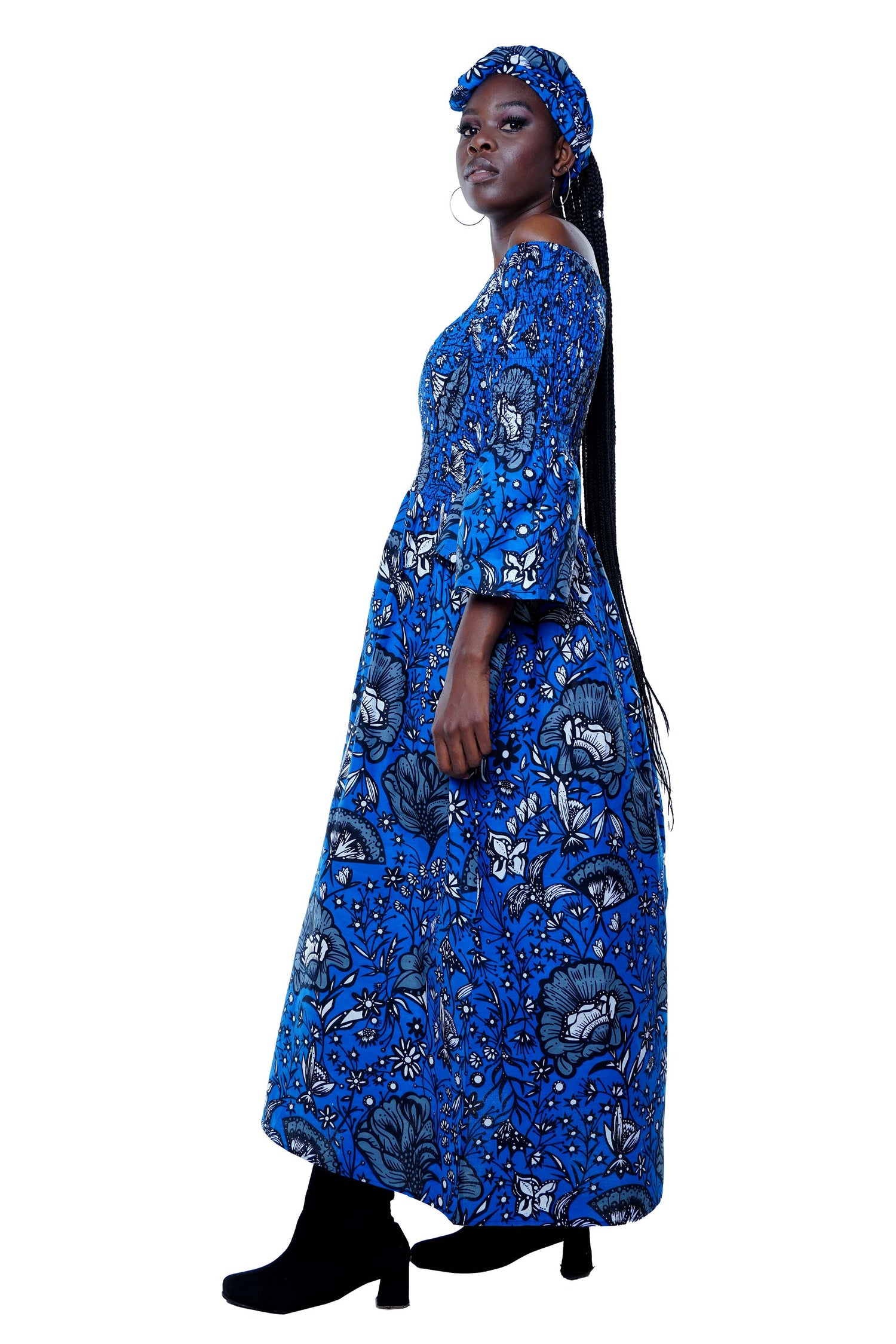 African Ankara Long Maxi Dress