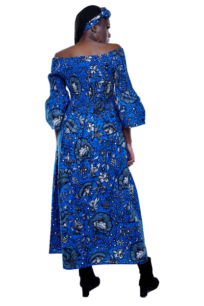 African Ankara Long Maxi Dress