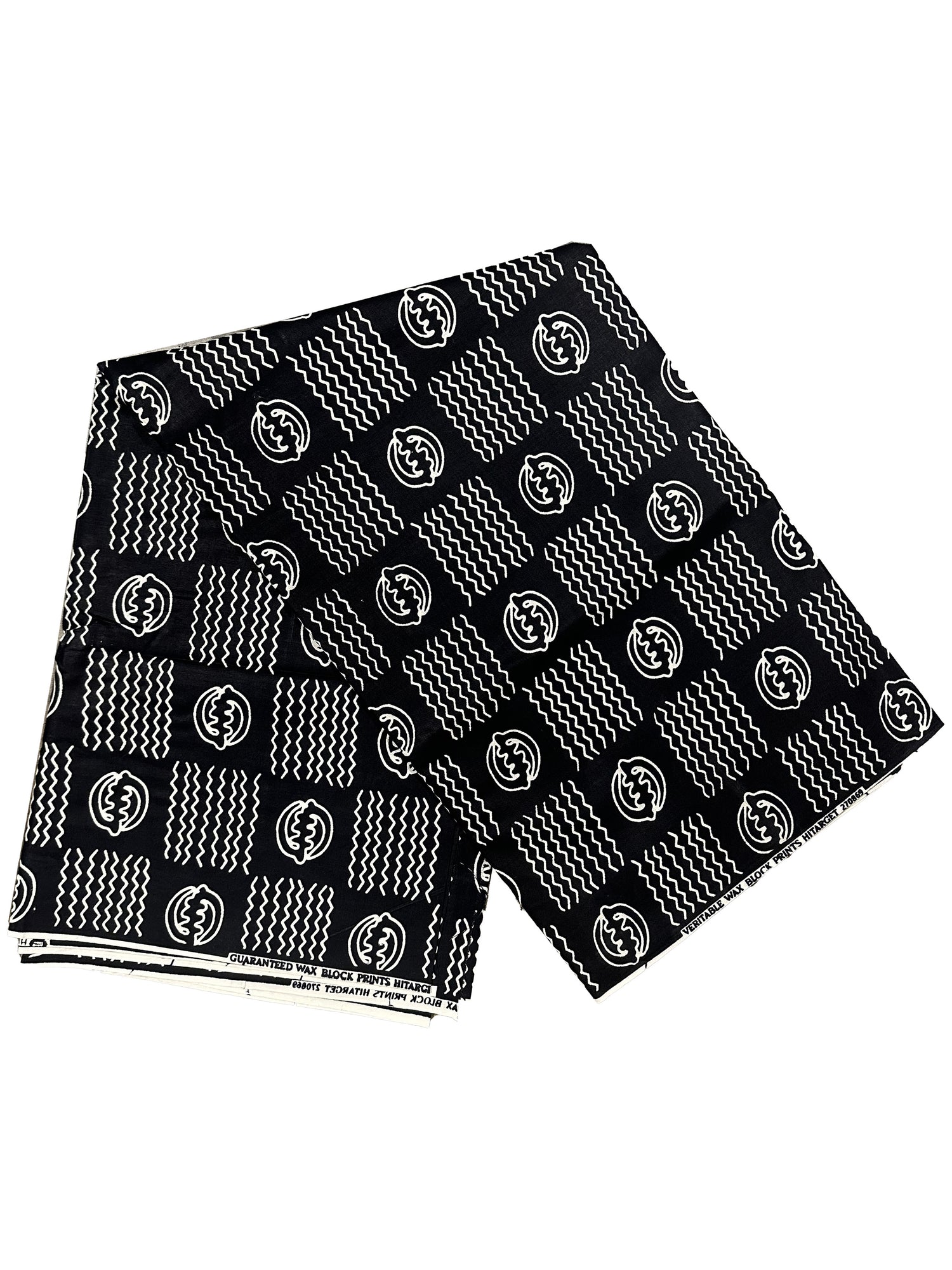African Print Fabric – 6 Yards | 100% Cotton Ankara Wax Fabric | Vibrant Ethnic Textile for Dresses, Crafts &amp; Home Décor