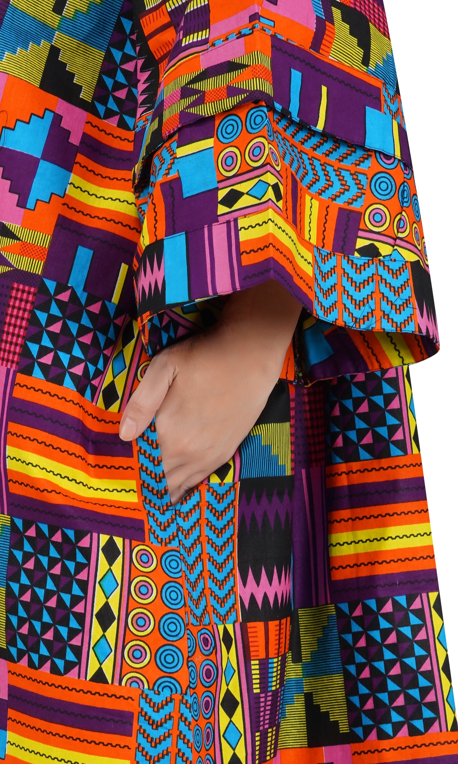 Ankara Long Duster | Robe | Kimono