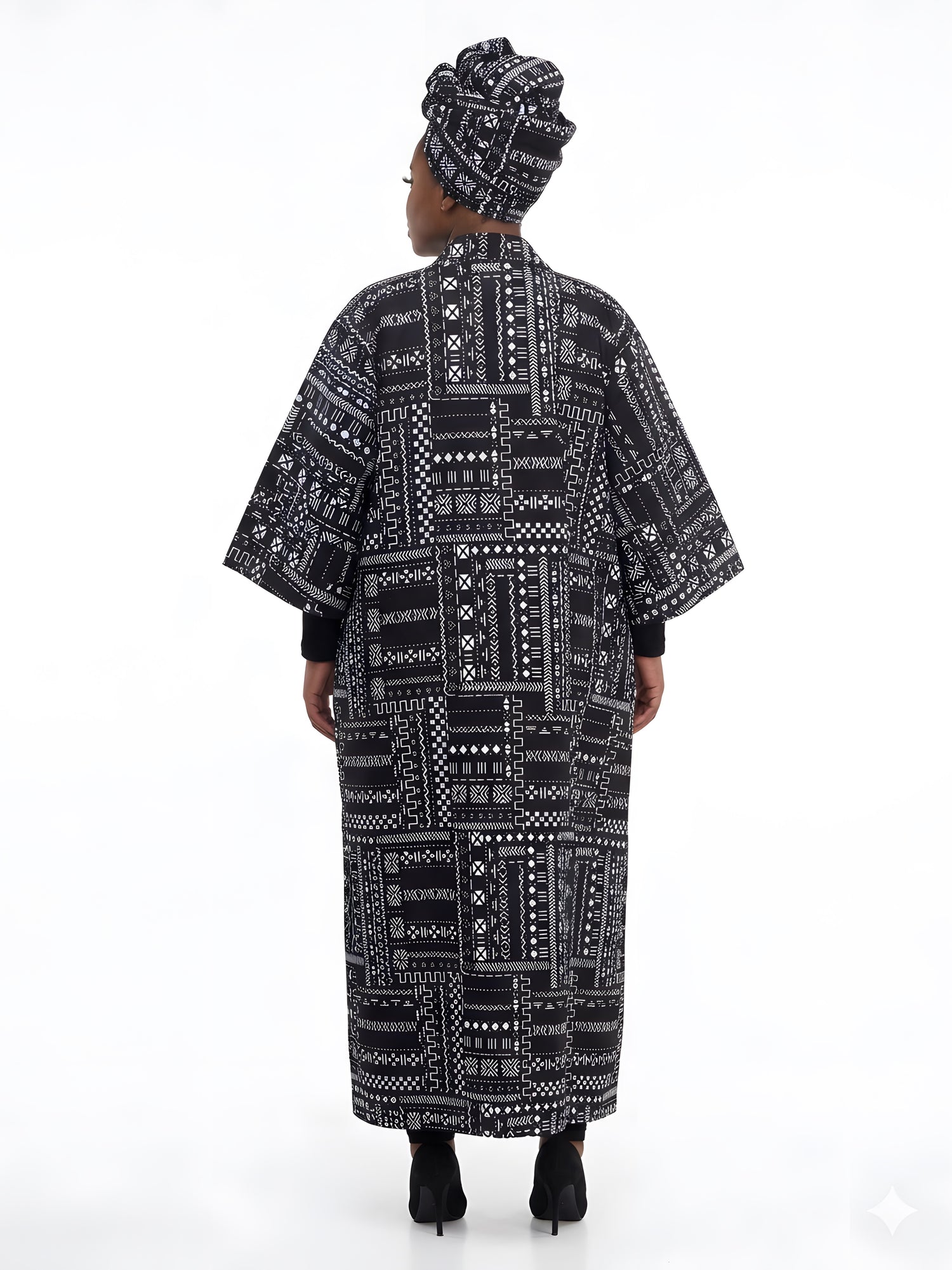 African Long Kimono | Robe | Duster | One Size